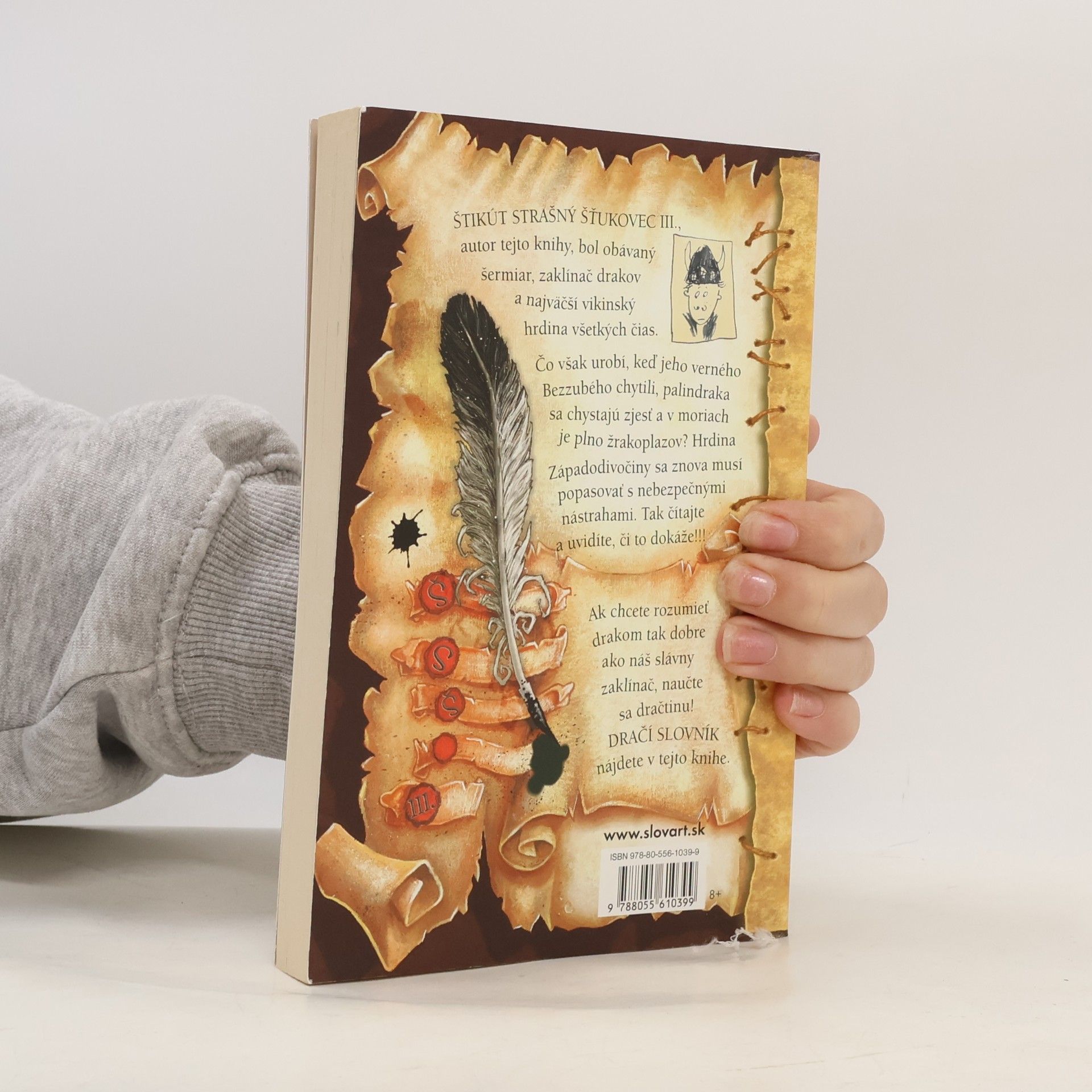 Cressida Cowell Učíme sa dračtinu