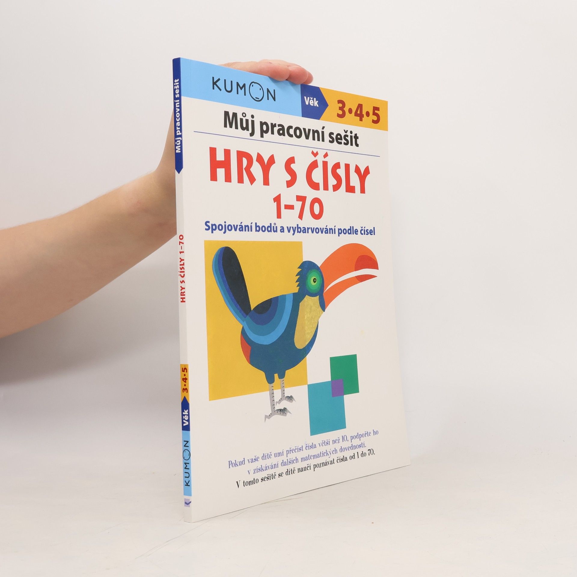 Můj pracovní sešit. Hry s čísly 1-70