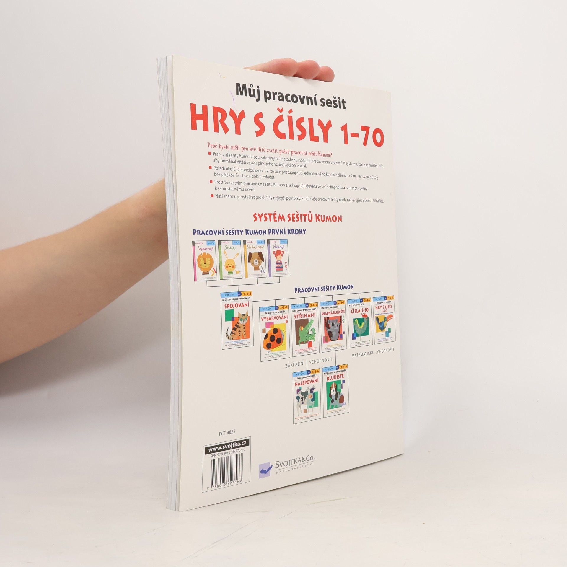 Kateřina Čedíková Můj pracovní sešit. Hry s čísly 1-70