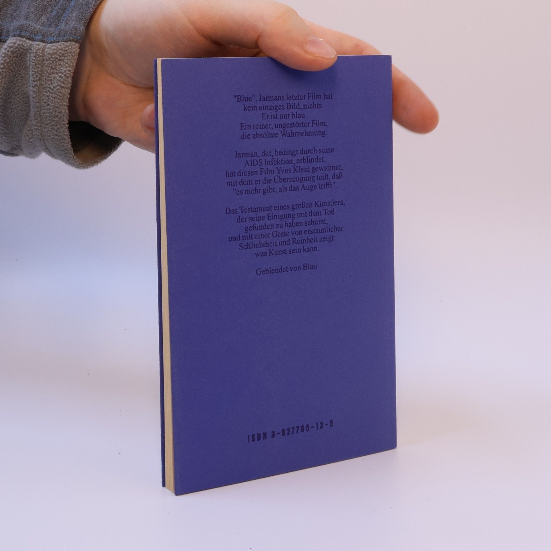 Derek Jarman Blue