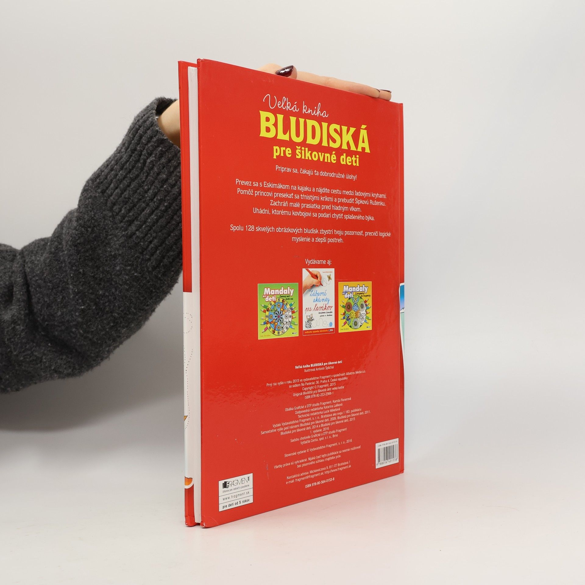 Antonín Šplíchal Veľká kniha Bludiská pre šikovné deti