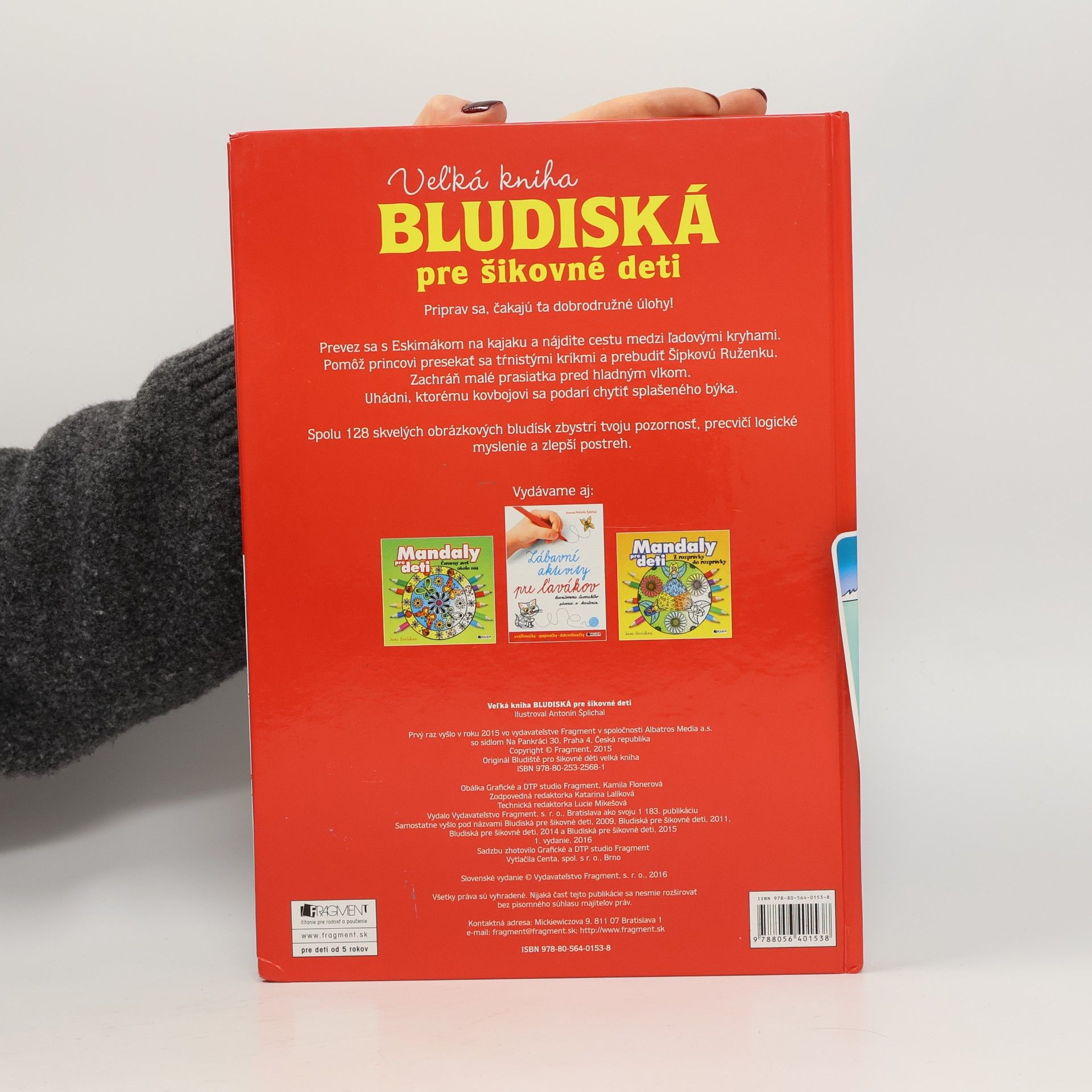 Antonín Šplíchal Veľká kniha Bludiská pre šikovné deti