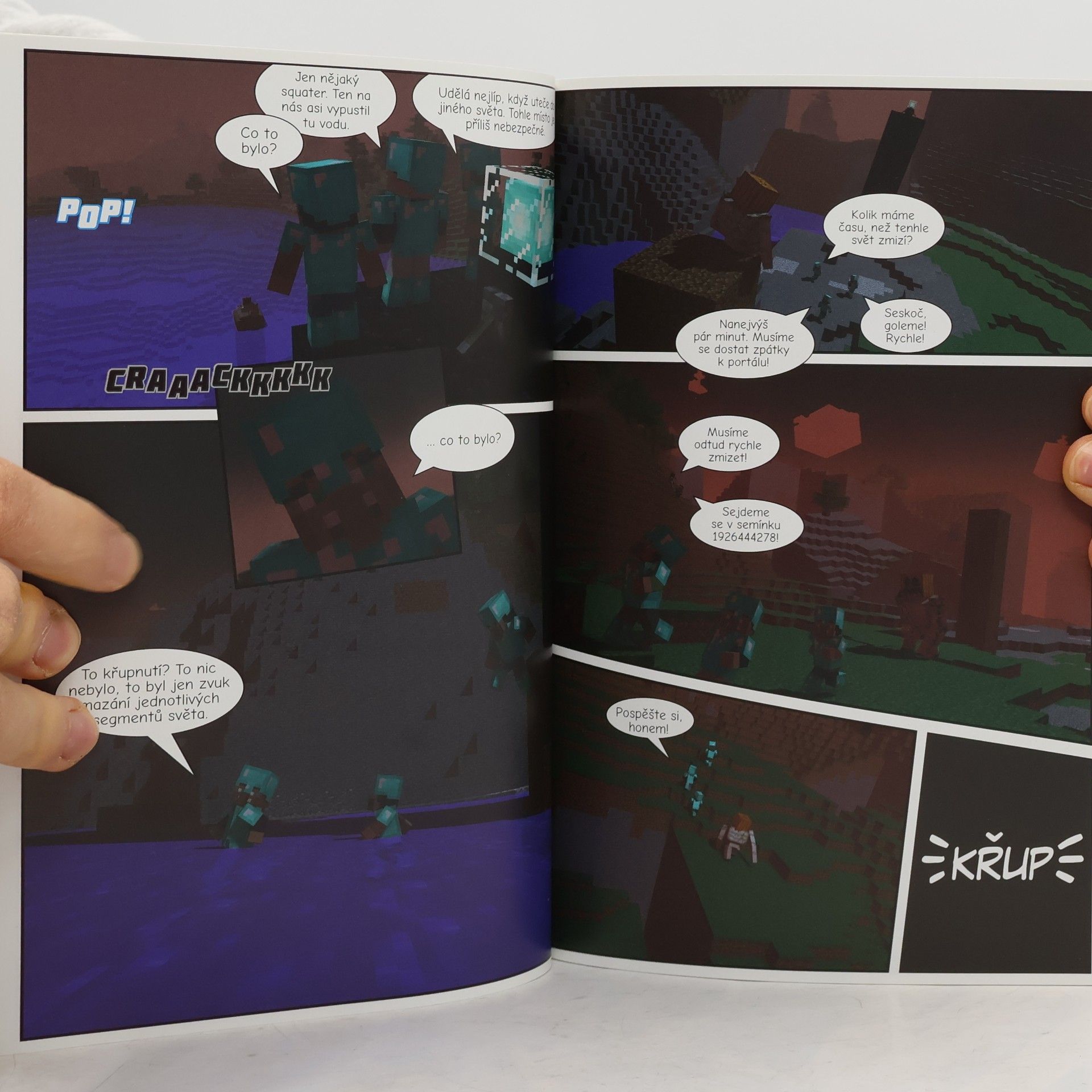 Marcel Goliaš Proroctví náhrdelníku. Neoficiální megakomiks ze světa Minecraftu