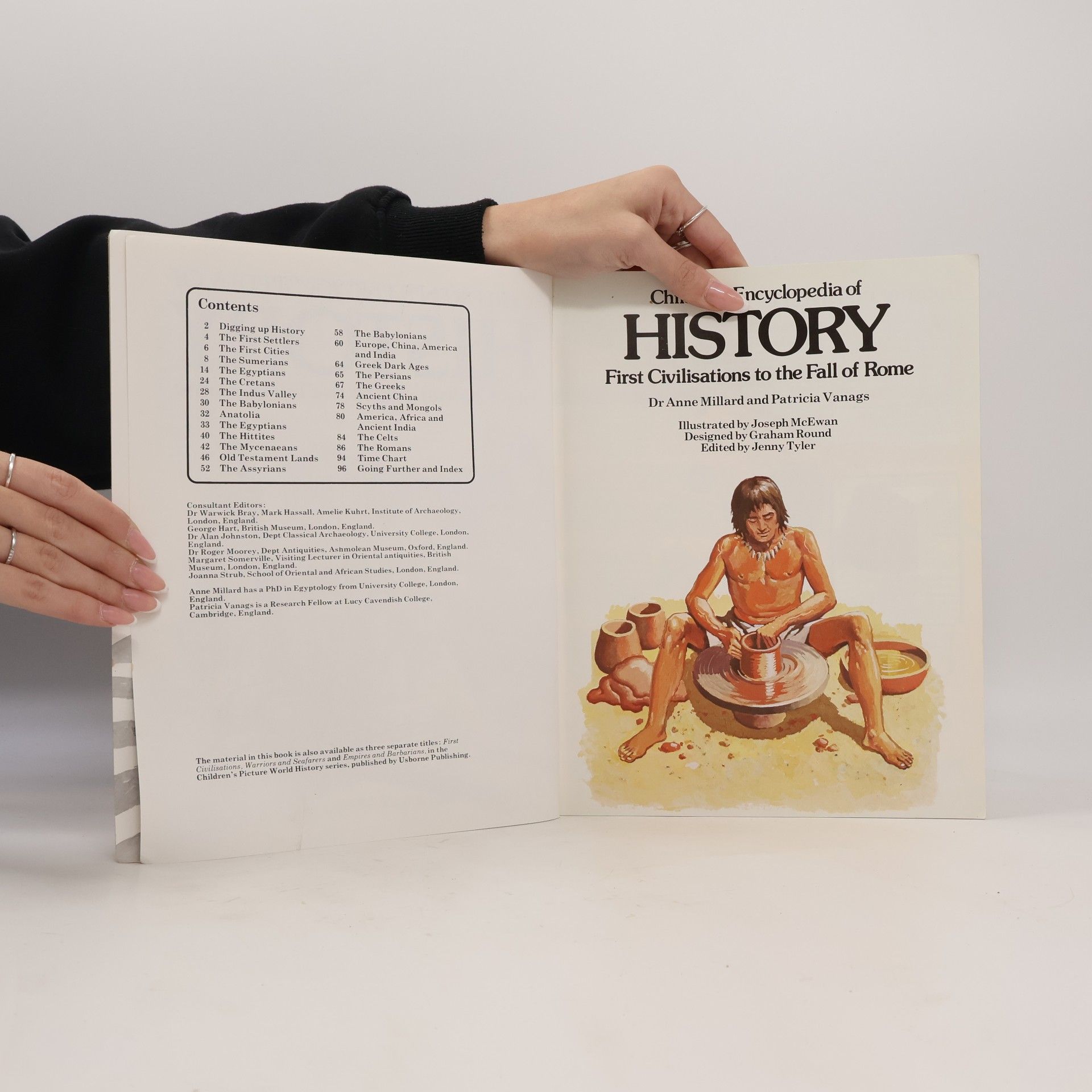 Patricia Vanags Children's Encyclopedia of History