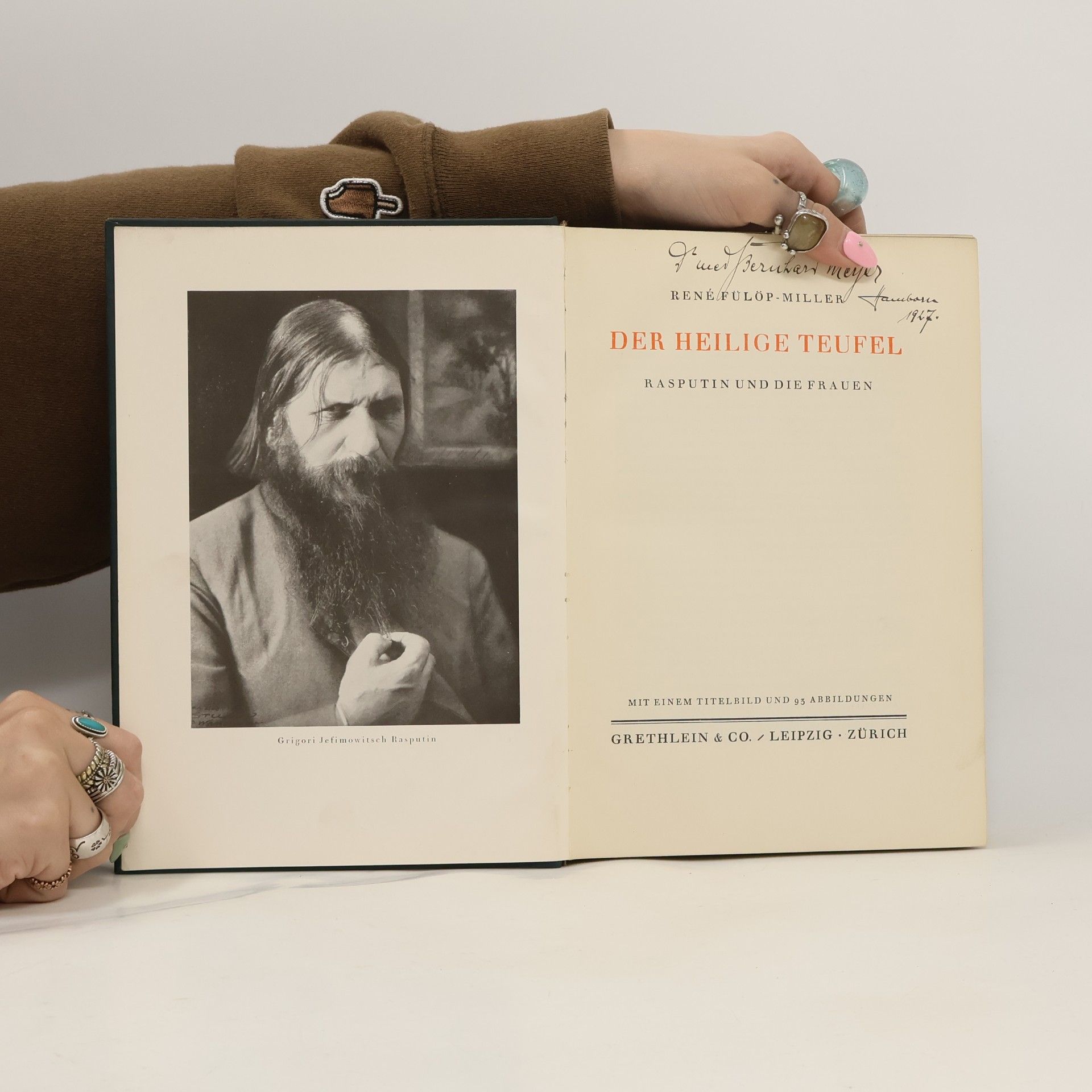 René Fülöp Miller Der Heilige Teufel. Rasputin und die Frauen