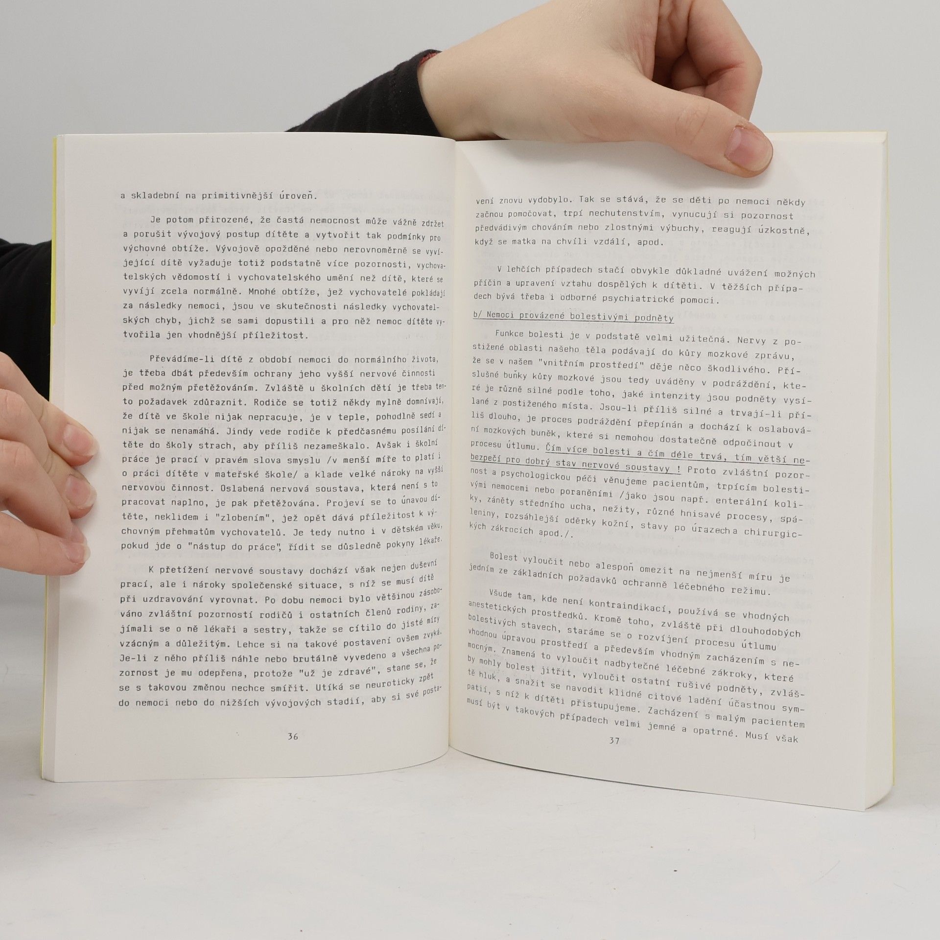 Zdeněk Matějček Psychologie nemocných a zdravotně postižených dětí