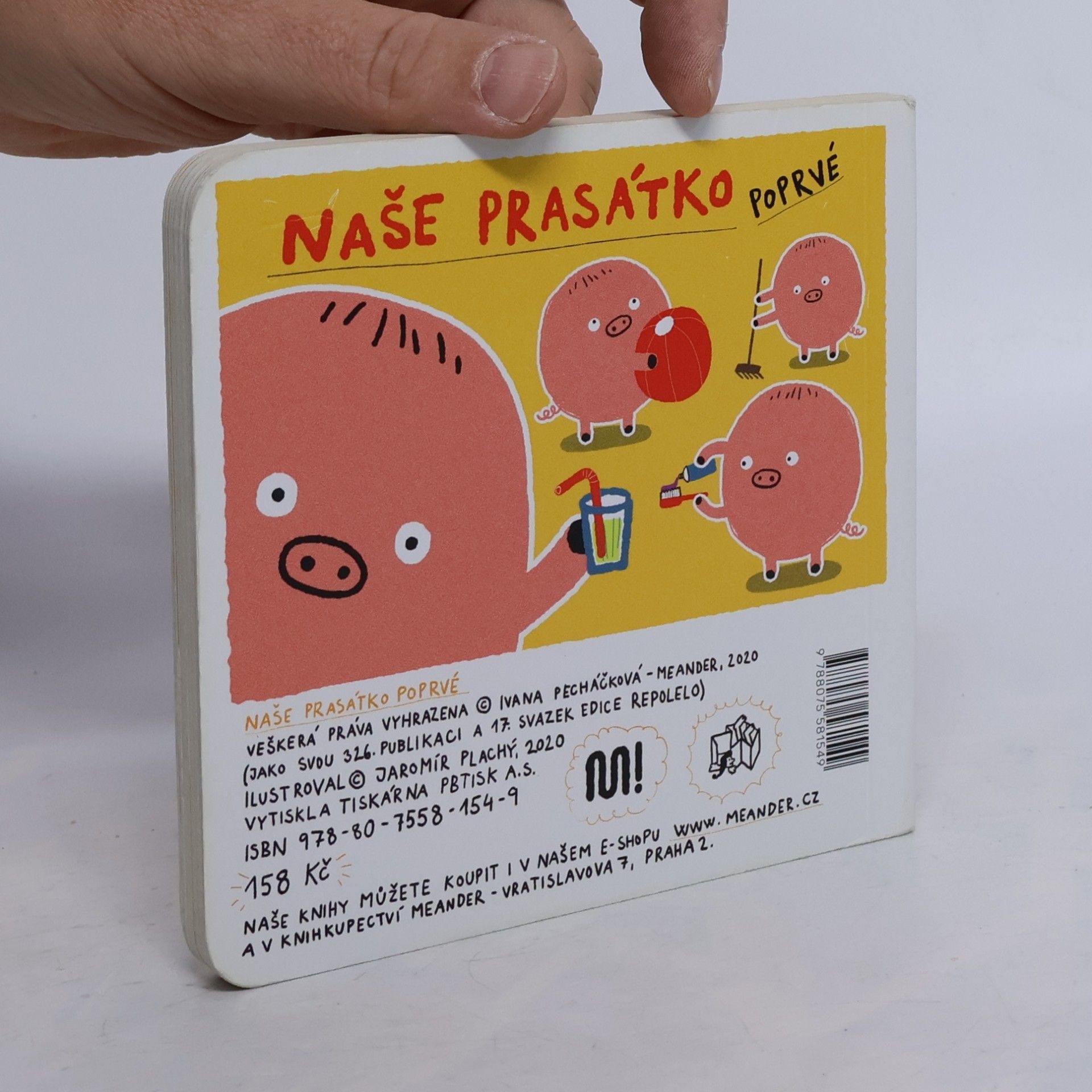 Jaromír Plachý Naše Prasátko poprvé