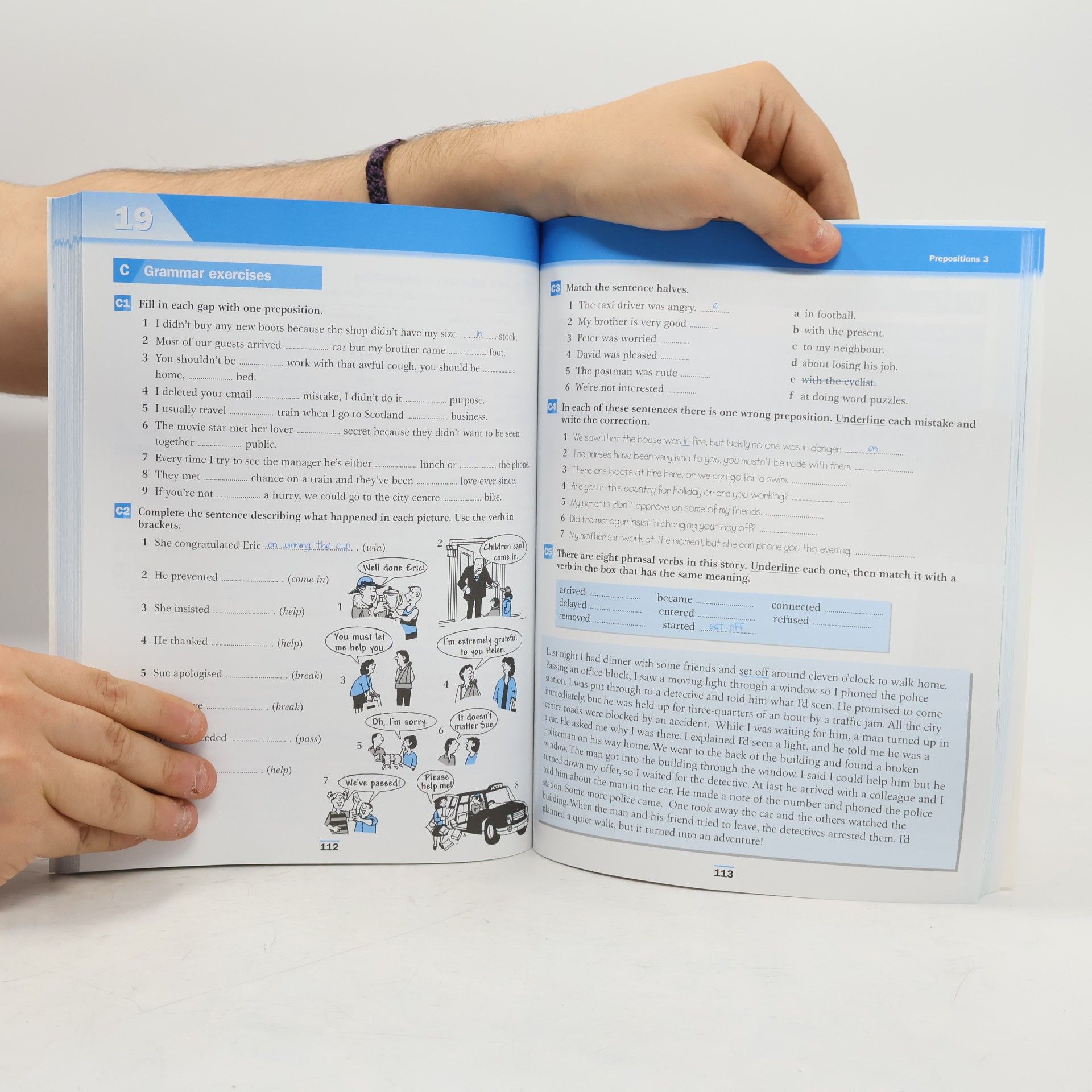 Louise Hashemi Grammar for PET with answers