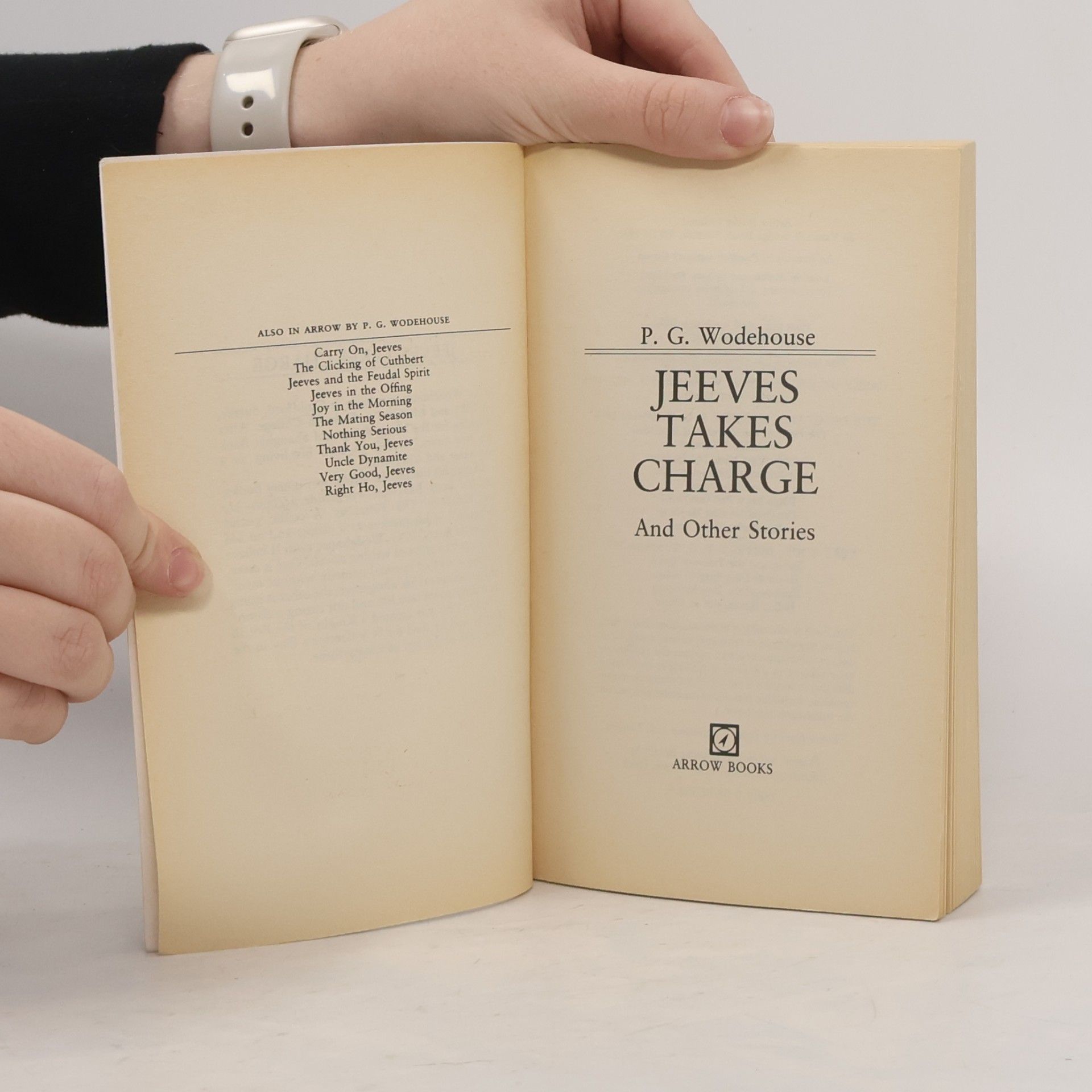 P. G. Wodehouse Jeeves Takes Charge