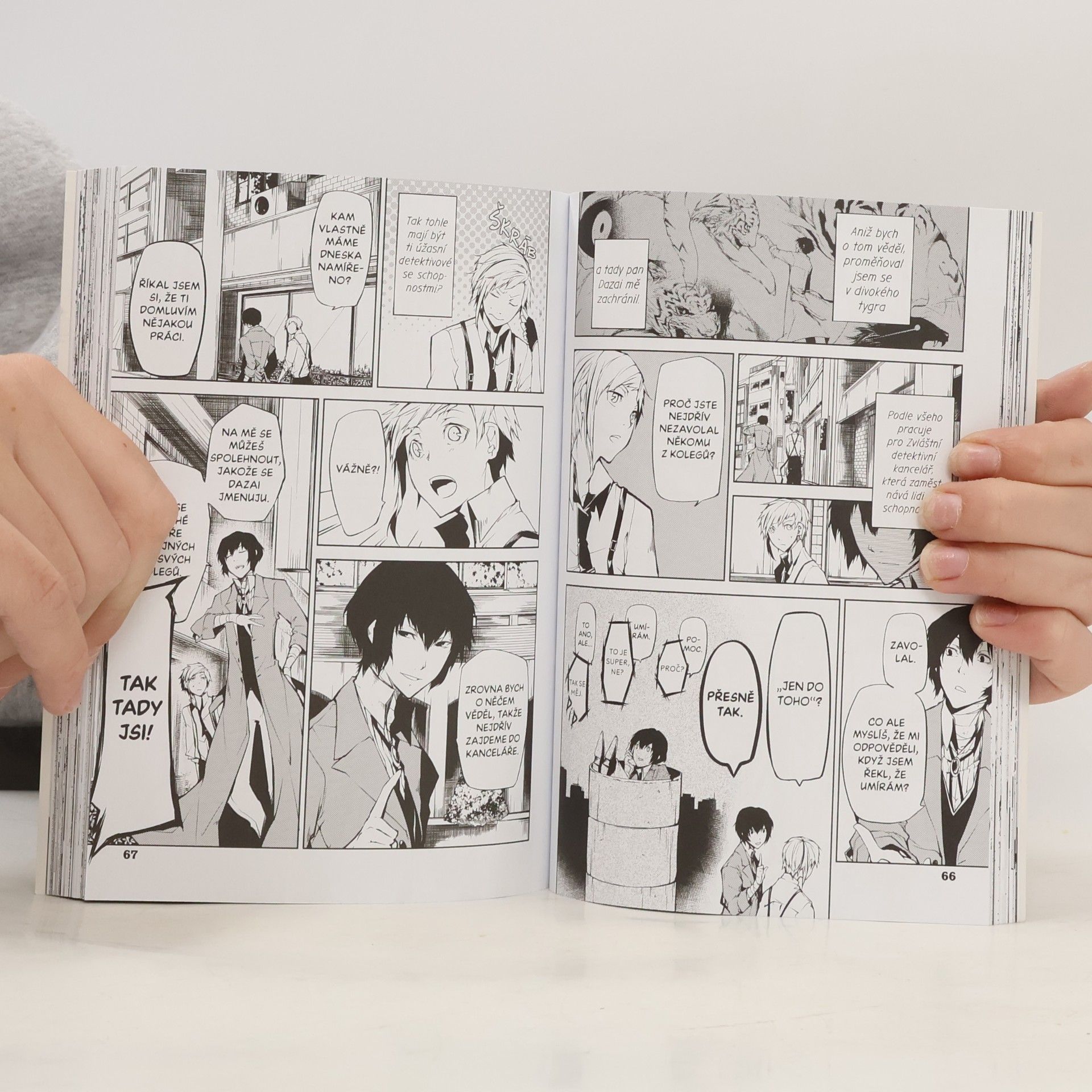 Kafka Asagiri Toulaví literáti. Bungó Stray Dogs 01