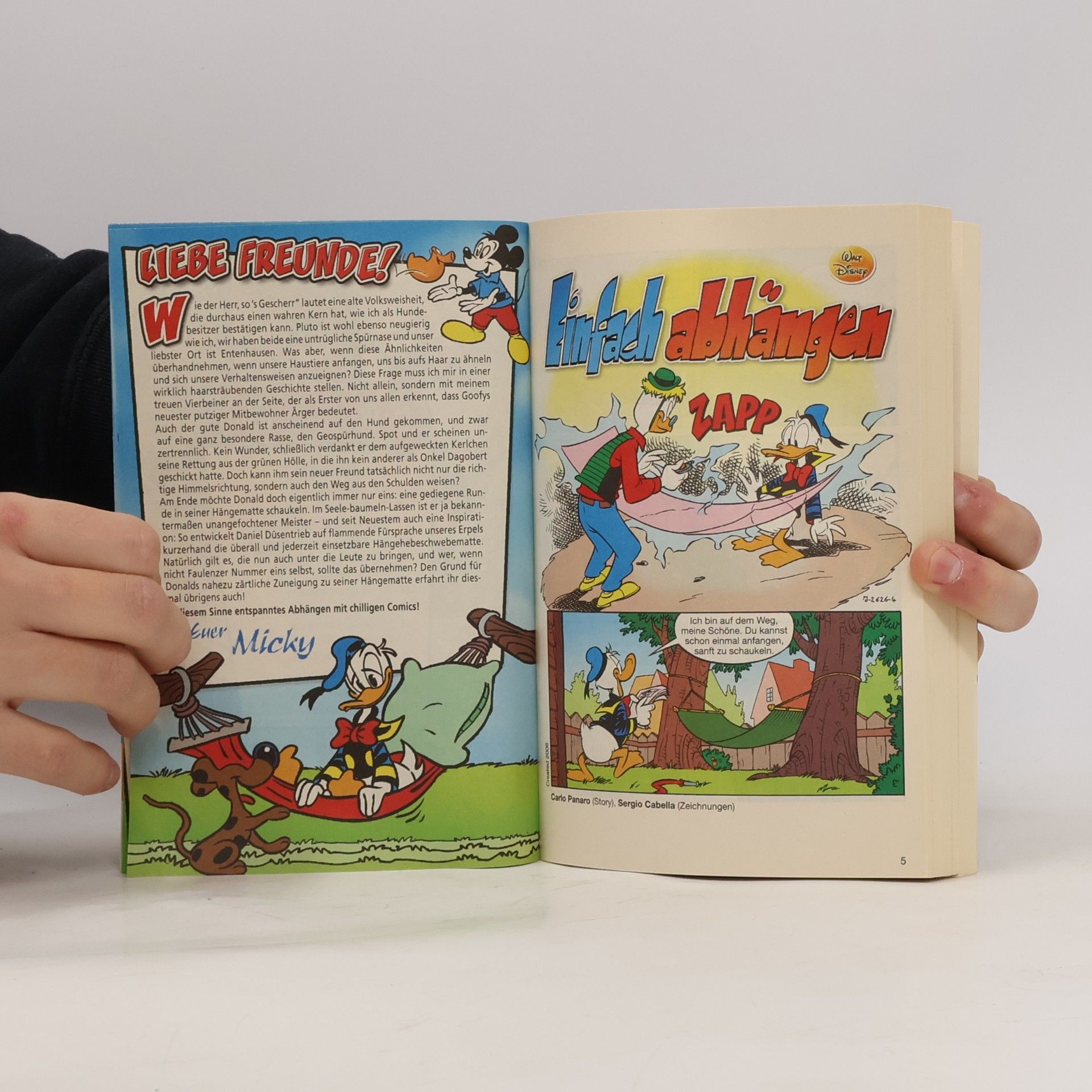 Walt Disney Lustiges Taschenbuch 484. Einfach abhängen