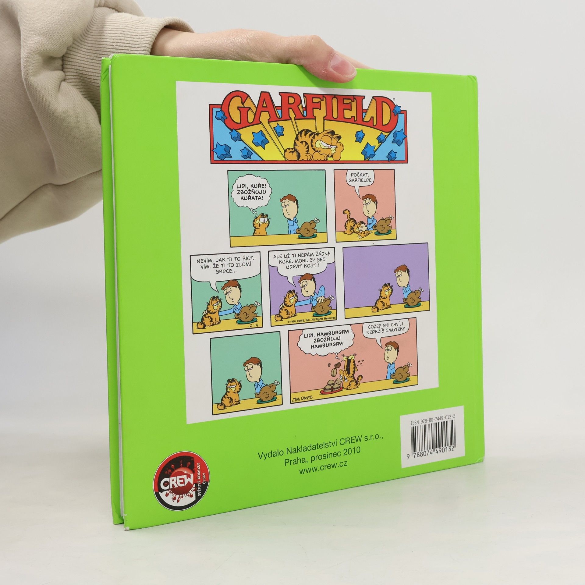 Jim Davis Garfield v plné parádě