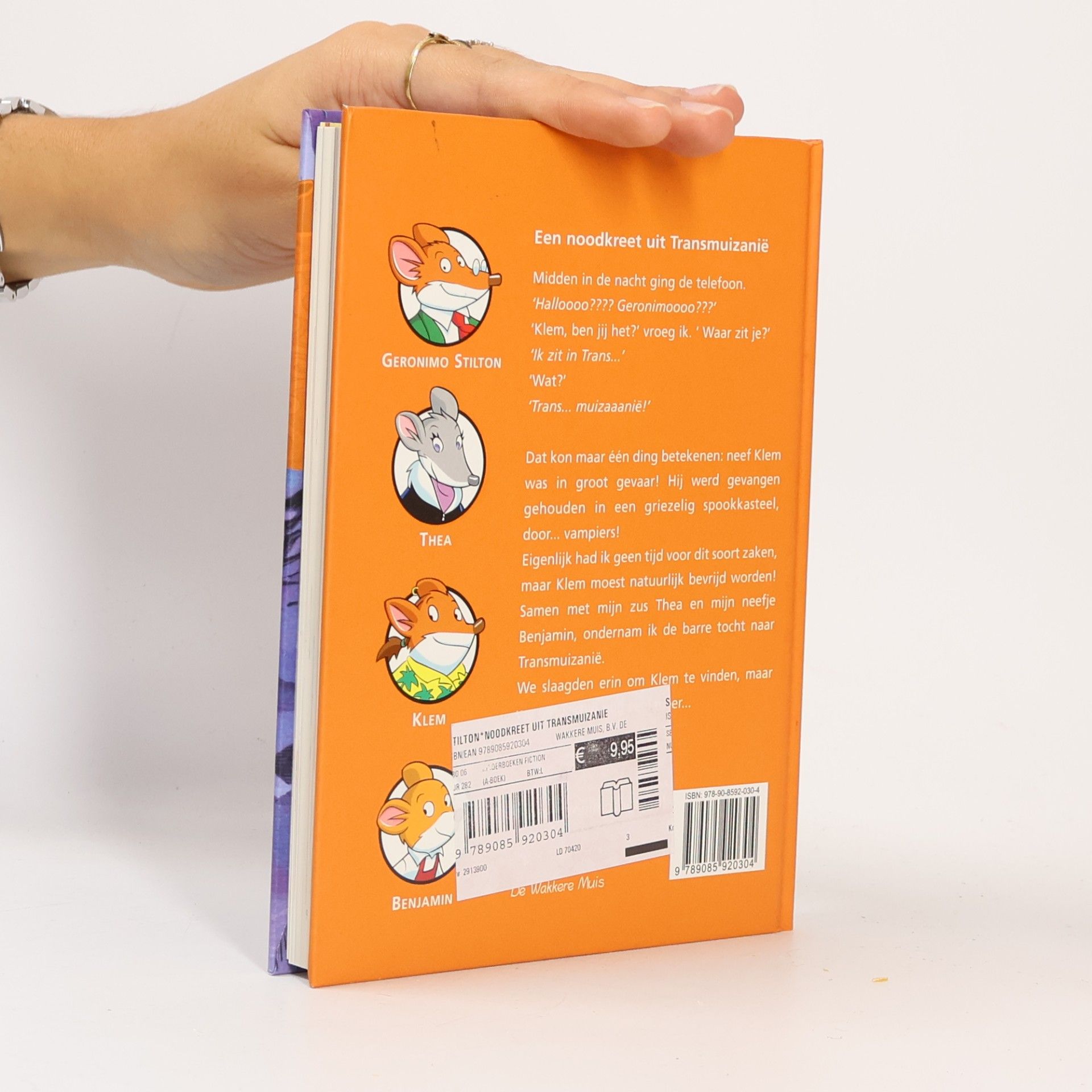 Elisabetta Dami Geronimo Stilton - 2: Een noodkreet uit Transmuizanie - druk heruitgave