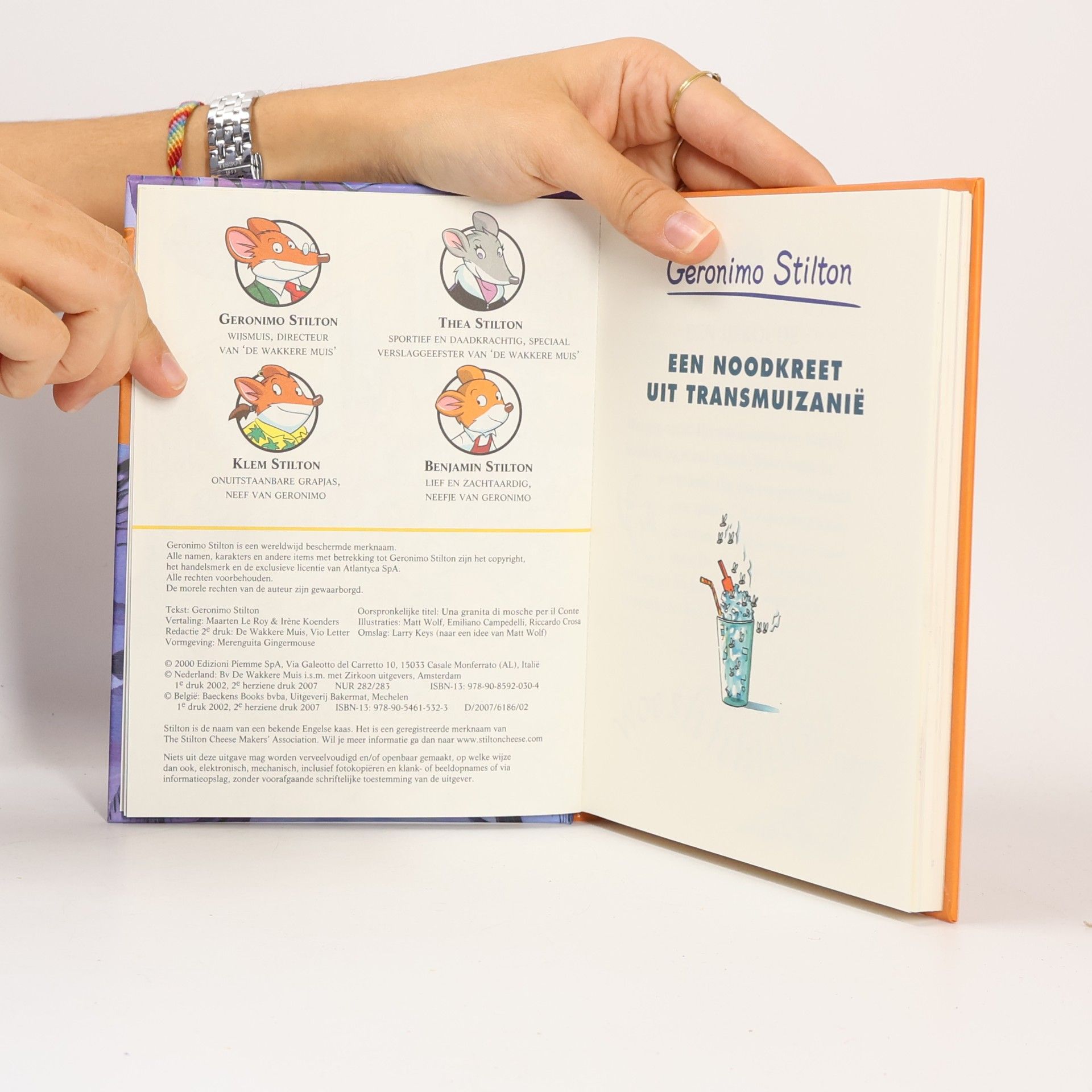 Elisabetta Dami Geronimo Stilton - 2: Een noodkreet uit Transmuizanie - druk heruitgave