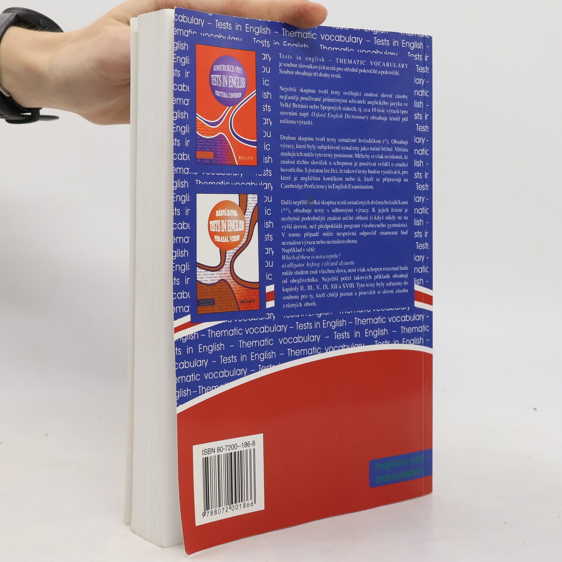Mariusz Misztal Tests in English. Thematic Vocabulary. Intermediate and Advanced Level. Tématická slovní zásoba