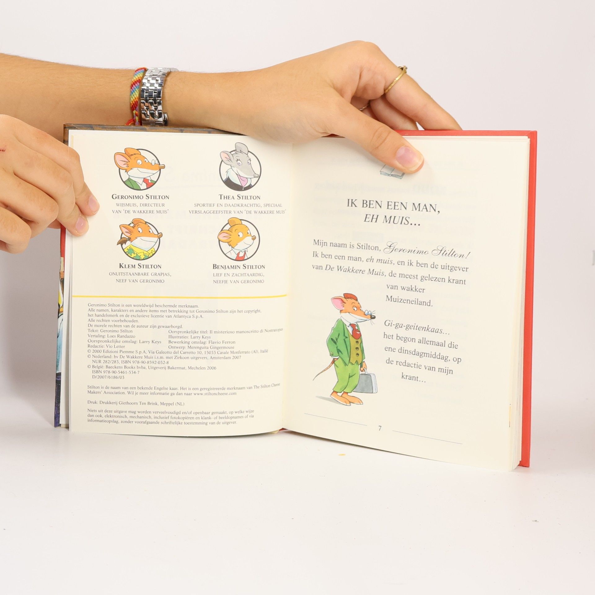 Elisabetta Dami Geronimo Stilton - 4: Het geheimzinnige geschrift van Nostradamuis