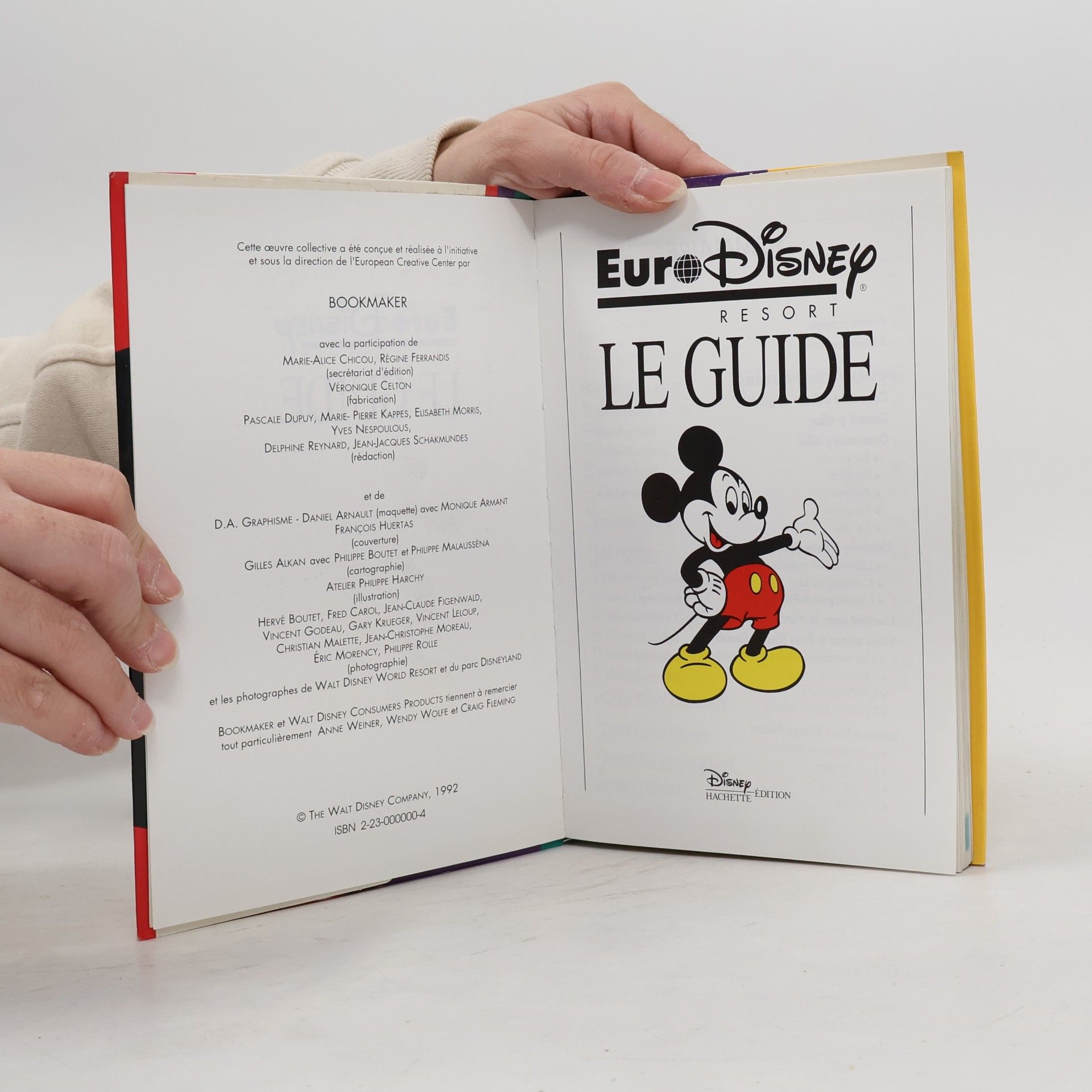 Atelier Philippe Harchy, Euro Disney : Le Guide