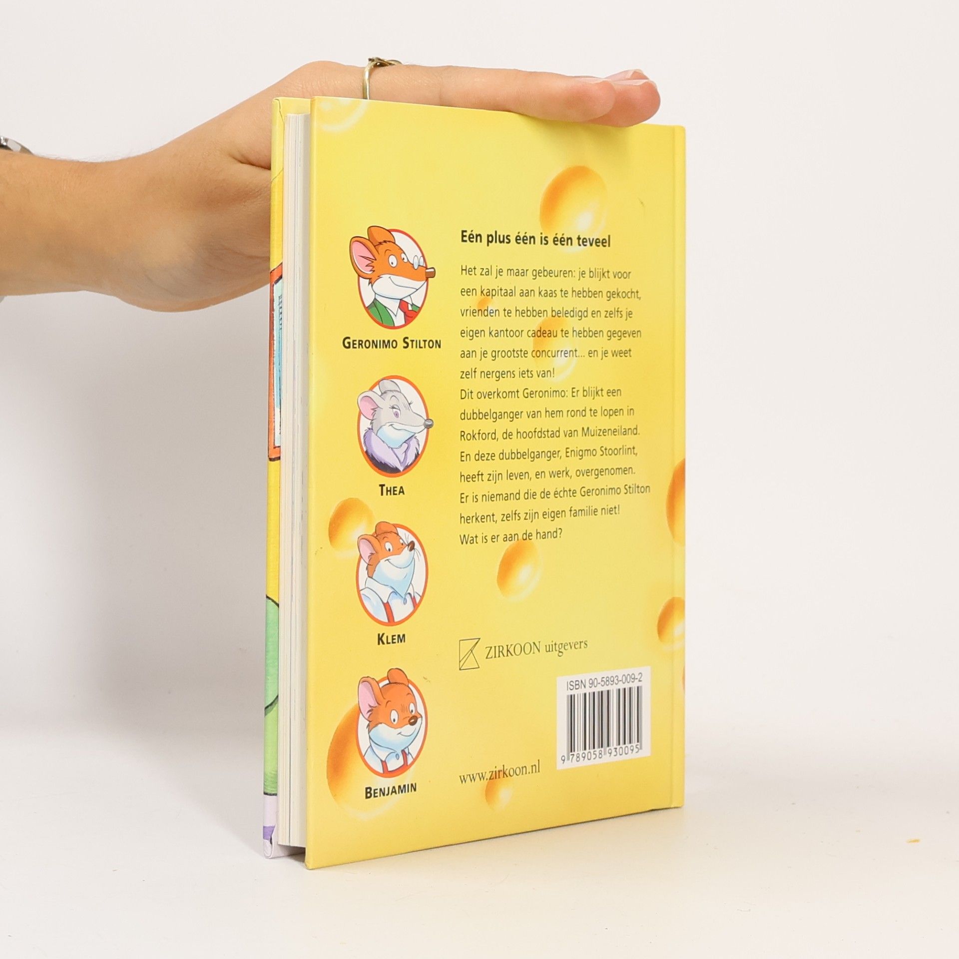 Elisabetta Dami Geronimo Stilton: Eén plus één is één teveel