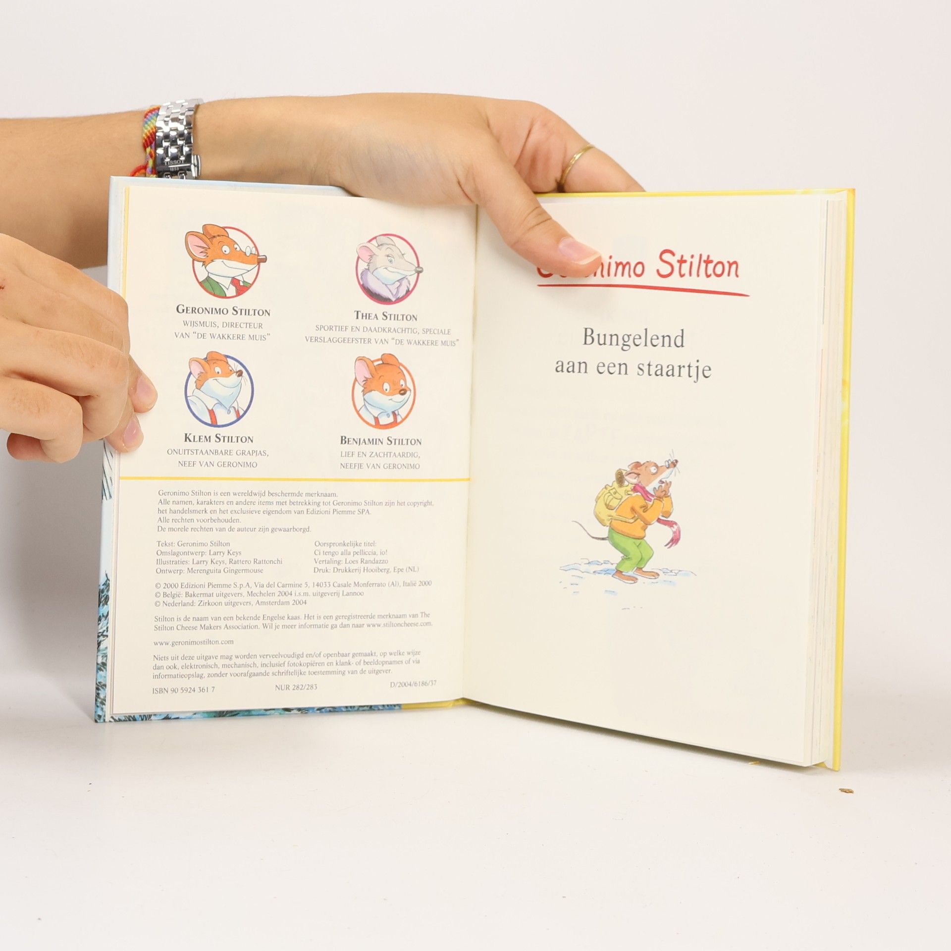 Elisabetta Dami Geronimo Stilton - 7: Bungelend aan een staartje / druk 1