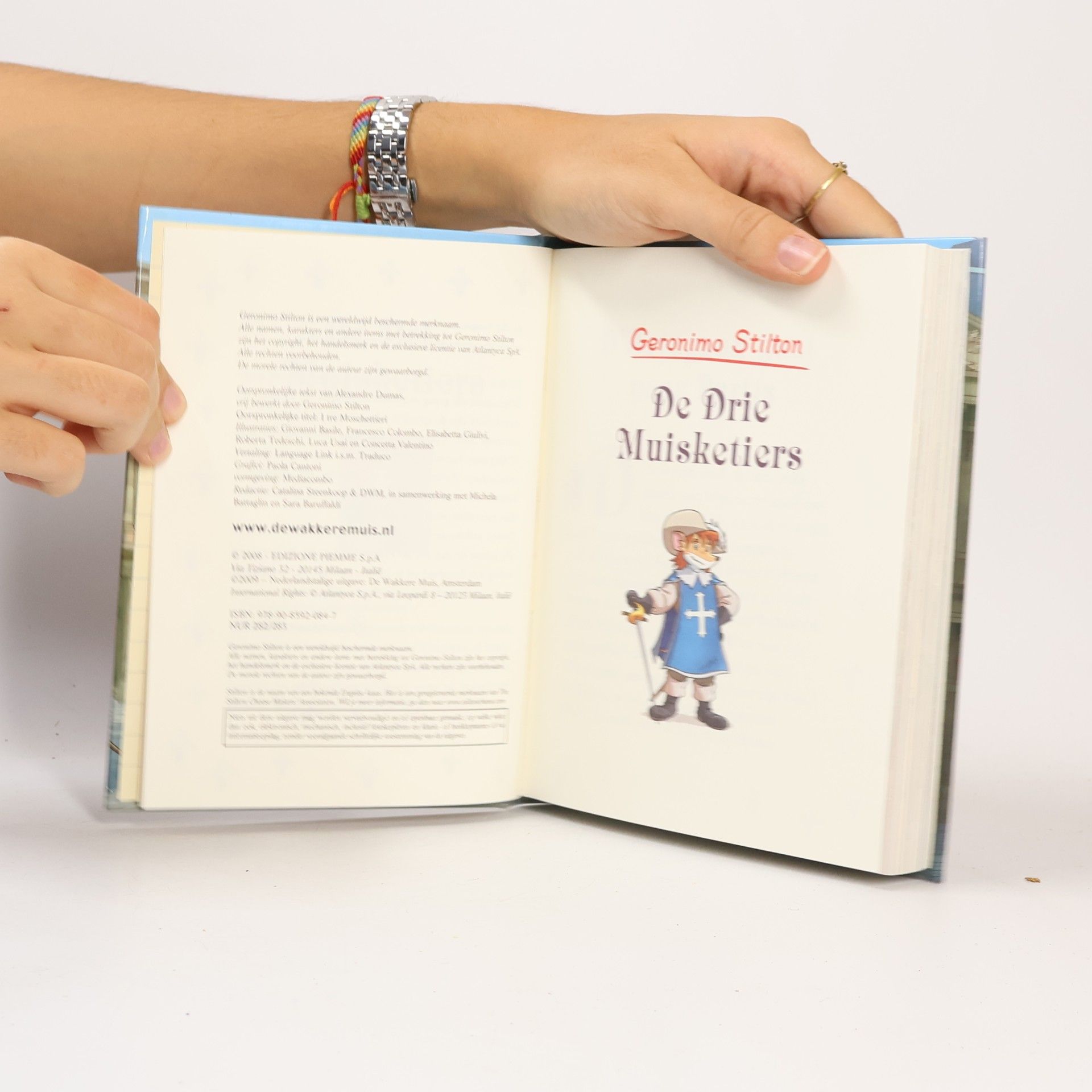Alexandre Dumas Geronimo Stilton: De Drie Muisketiers