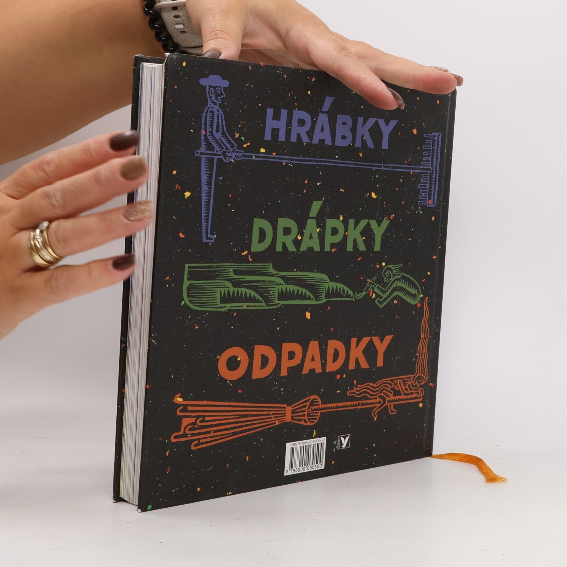 Chrudoš Valoušek Hrábky drápky odpadky. Krasohled české poezie pro děti 19. století