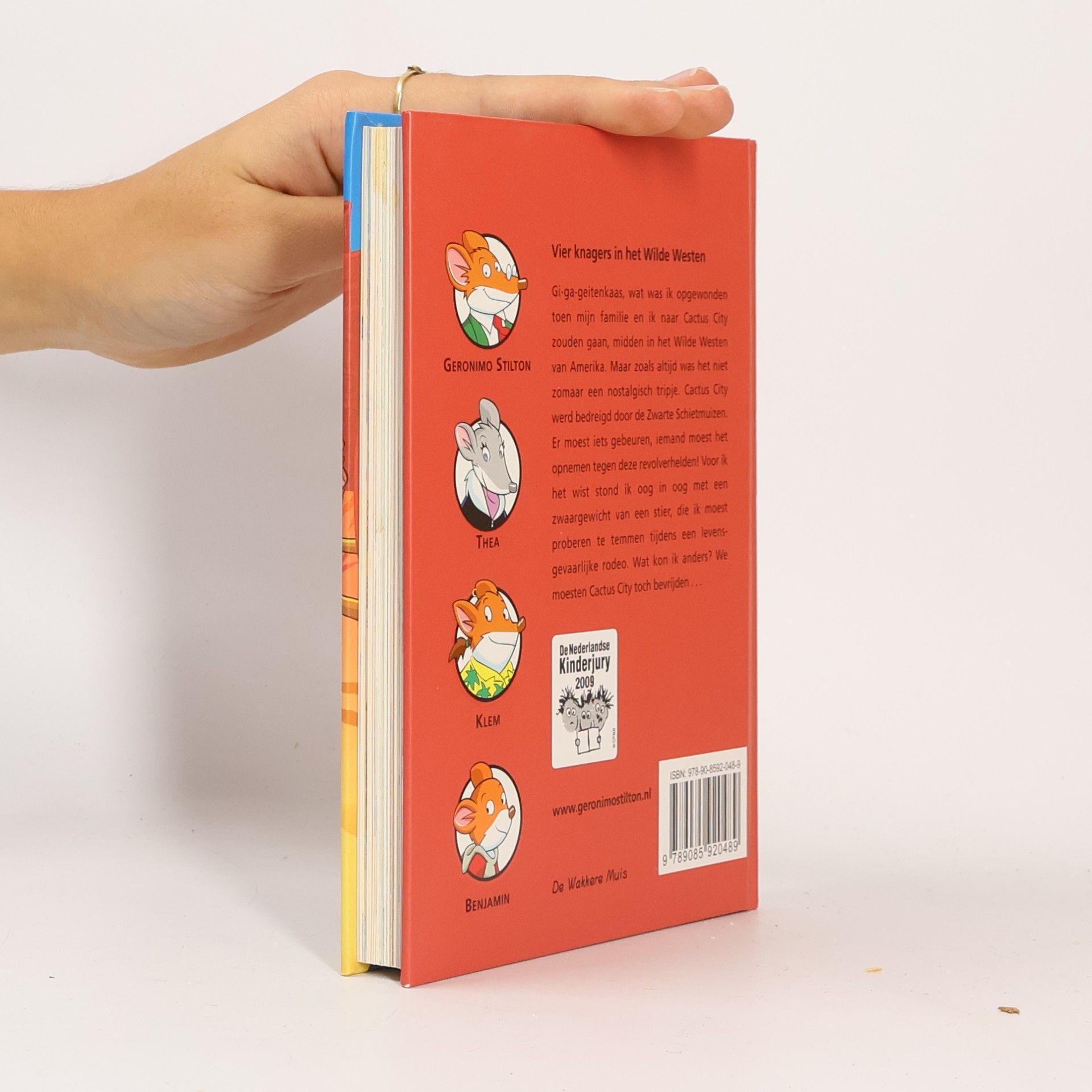 Elisabetta Dami Geronimo Stilton - 30: Vier knagers in het wilde westen