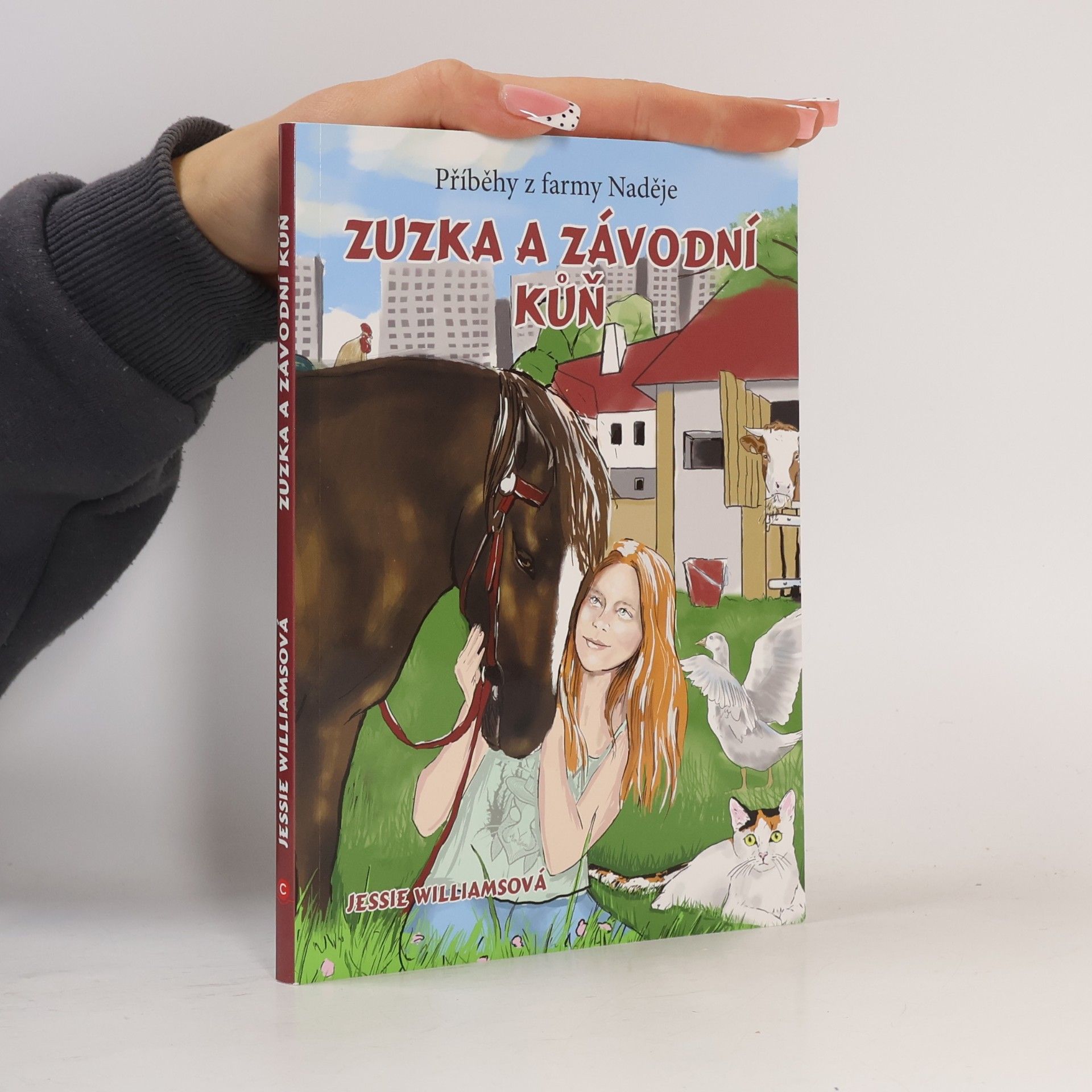 Zuzka a závodní kůň