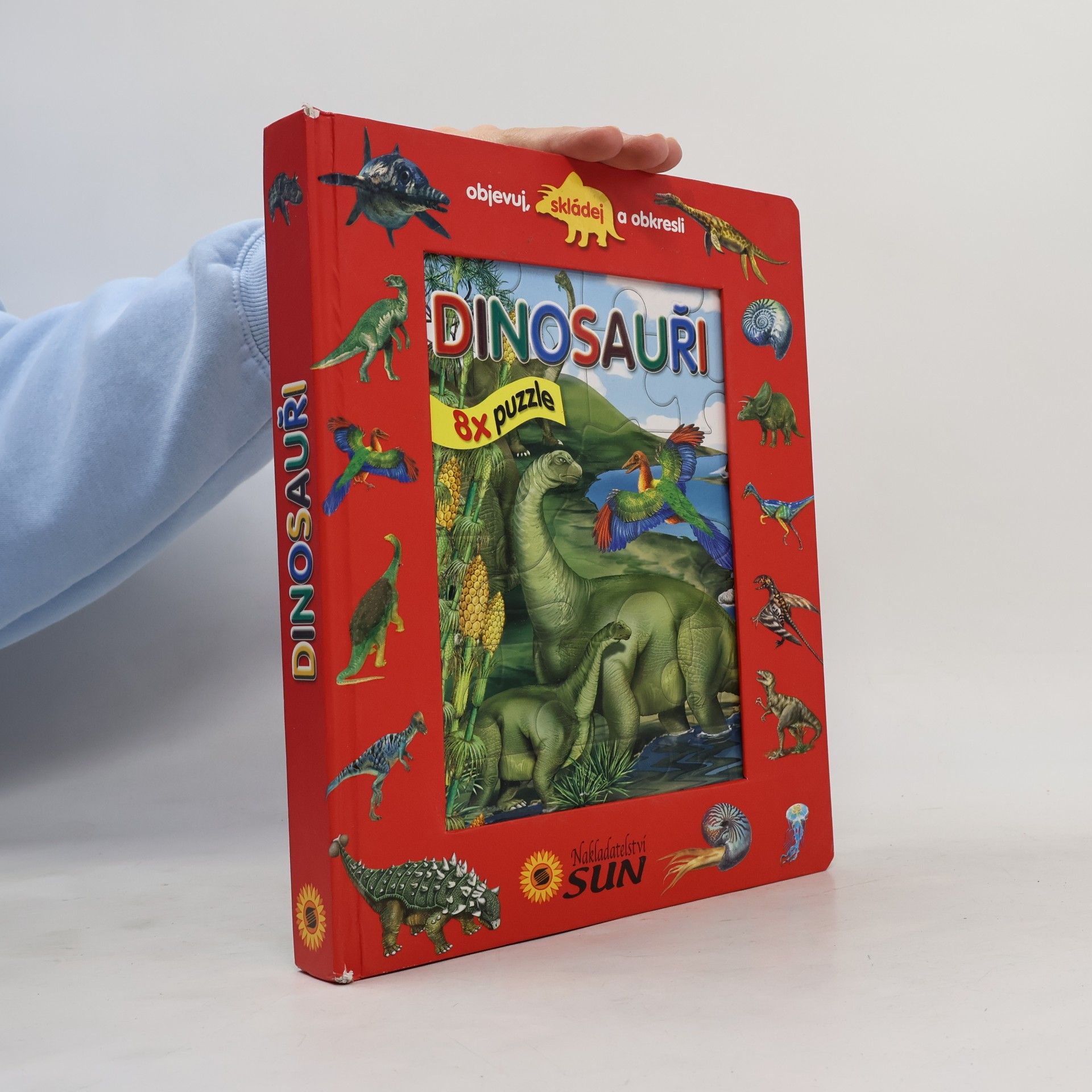 Dinosauři : 8x puzzle