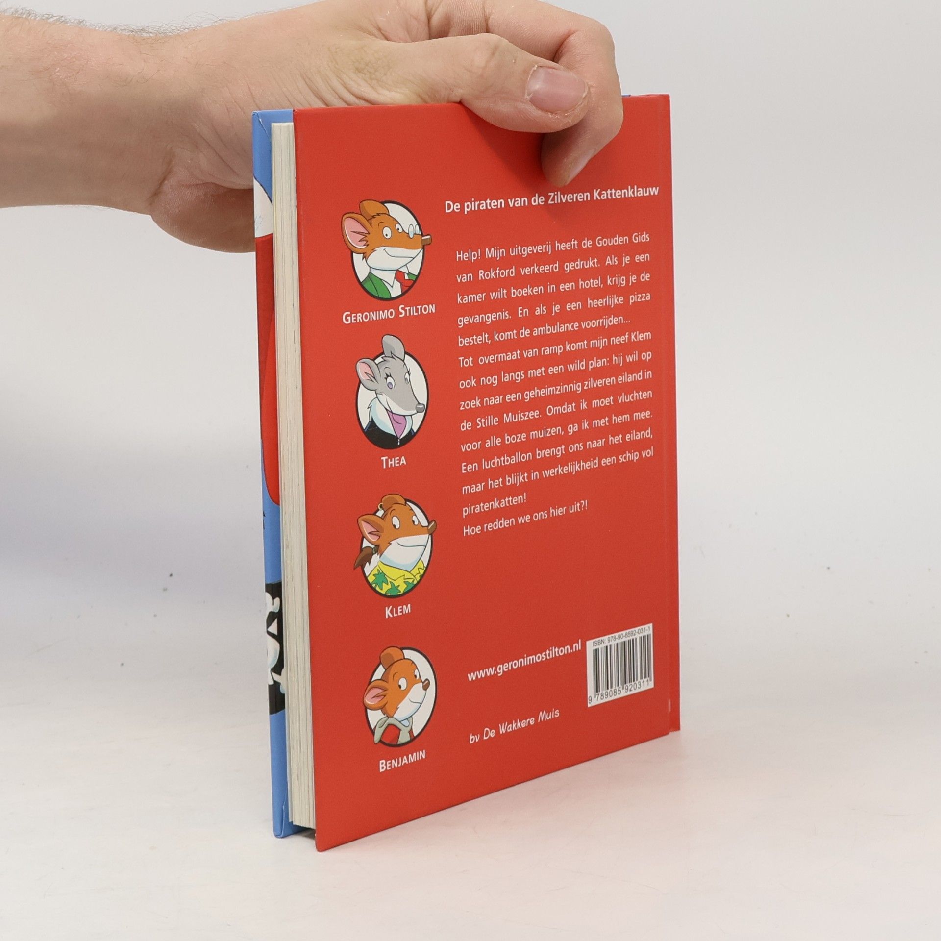 Elisabetta Dami Geronimo Stilton - 3: De piraten van de Zilveren Kattenklauw