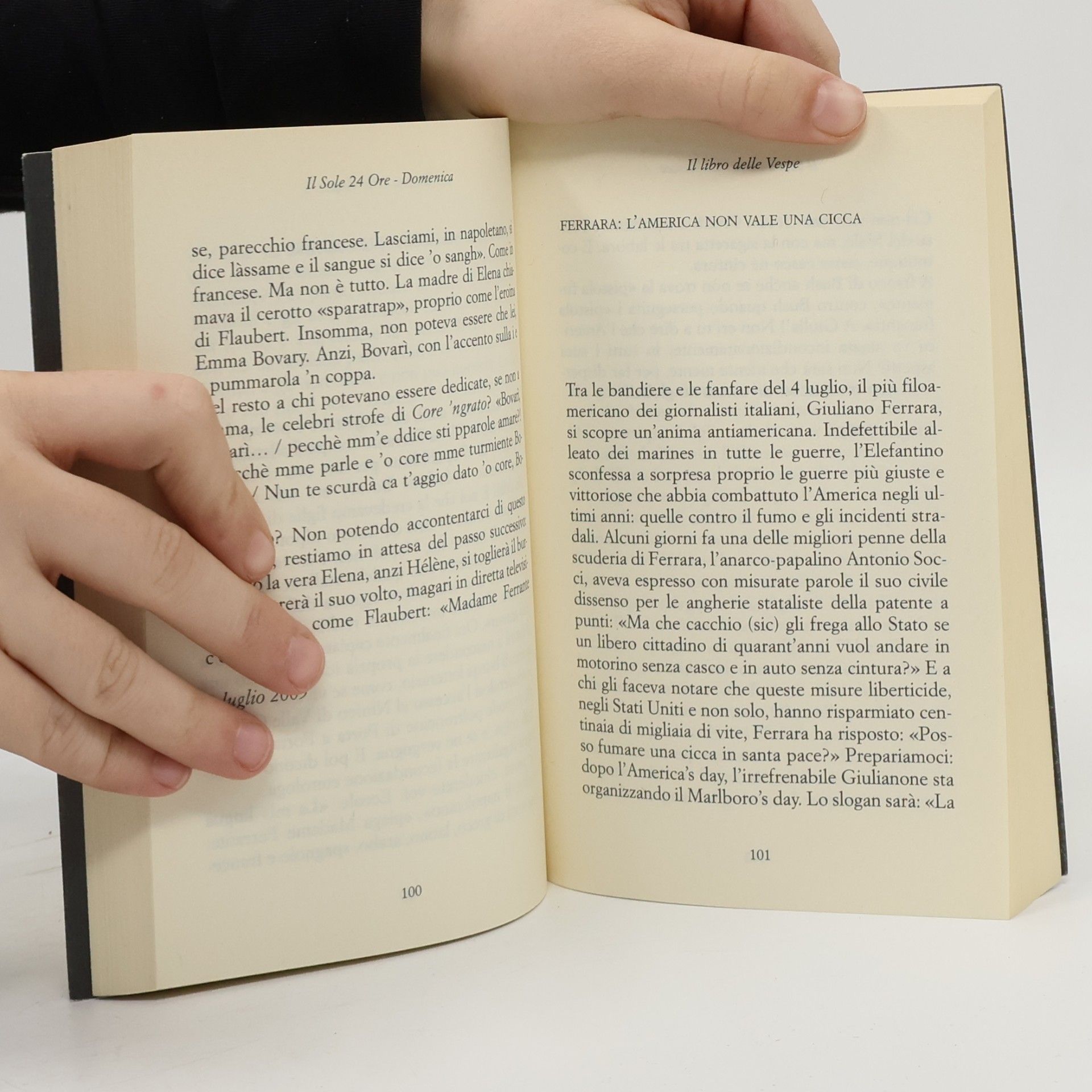 Umberto Galimberti Il Sole 24 Ore - Domenica: Il libro delle Vespe