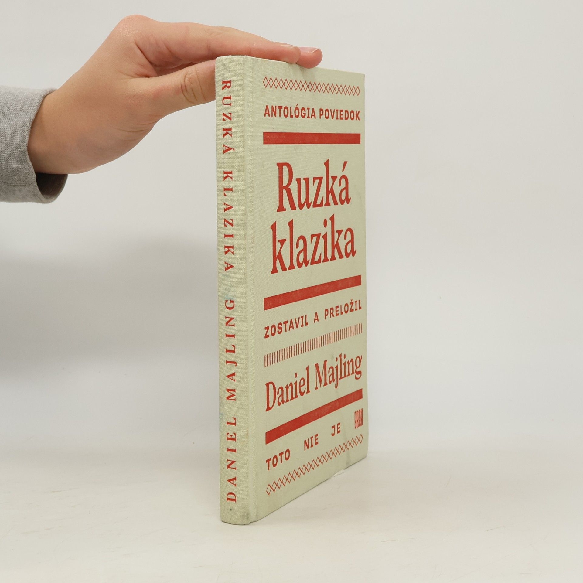 Daniel Majling Ruzká klazika : antológia poviedok