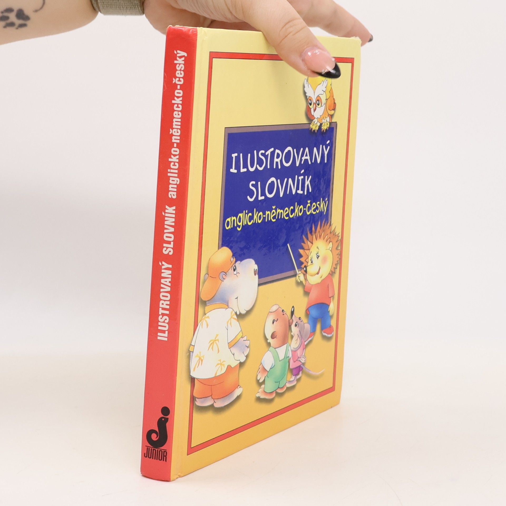 Ilustrovaný slovník anglicko-německo-český