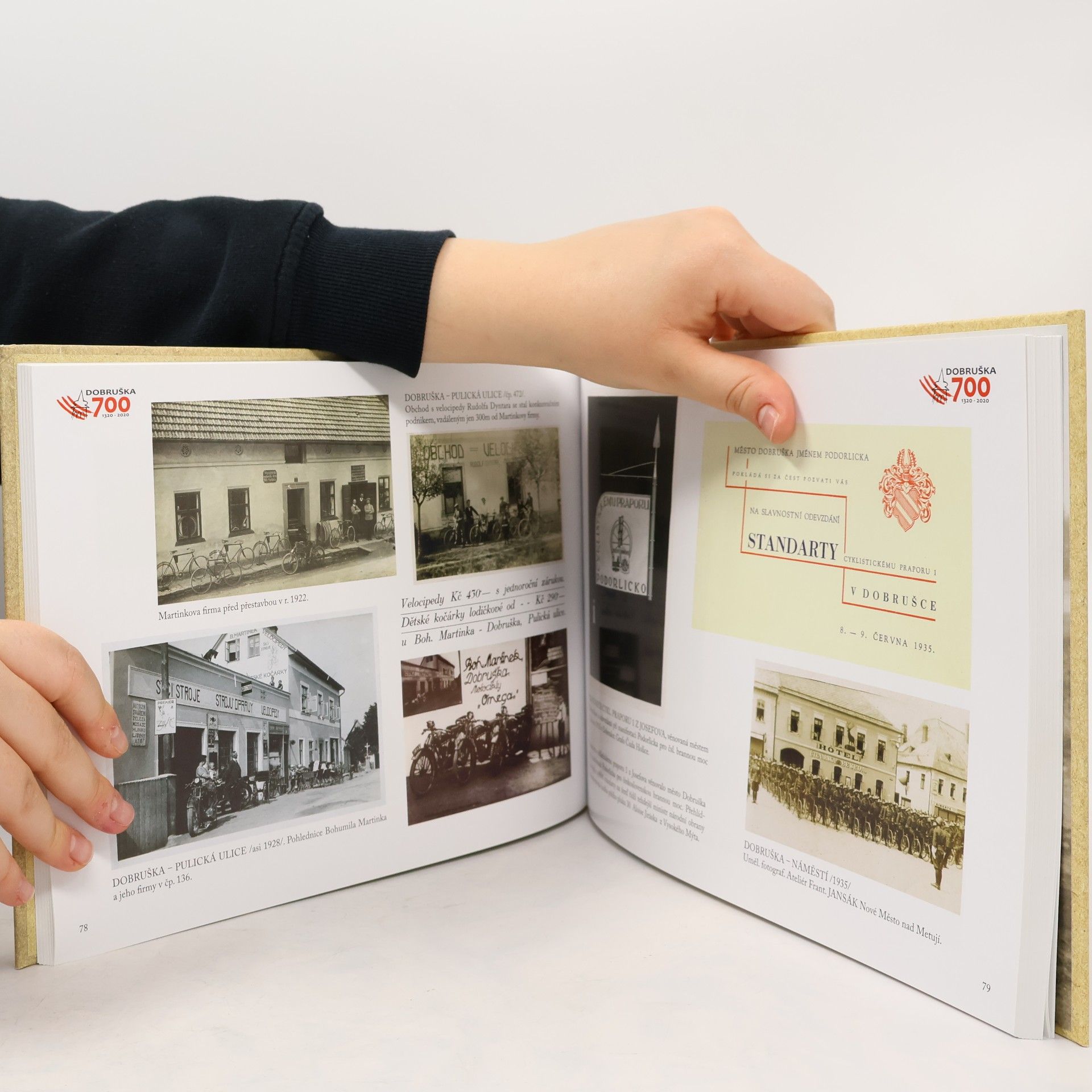 Josef Ptáček Město Dobruška sběratelsky