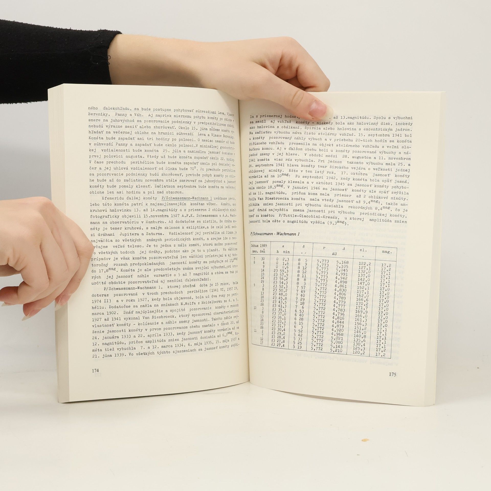 Various authors Hvězdářská ročenka 1989