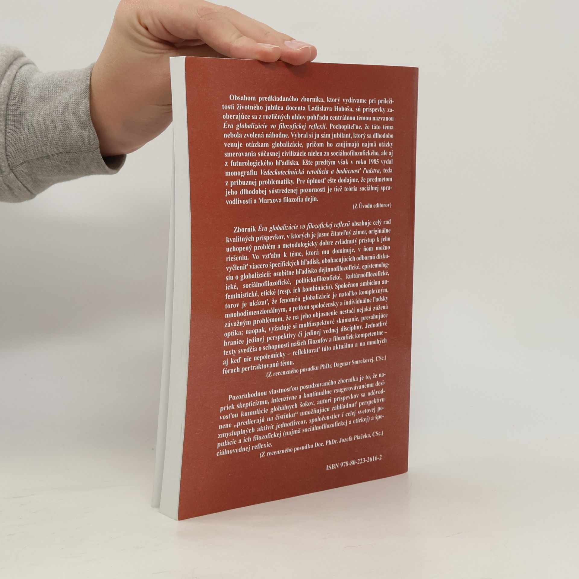Autorenkollektiv Éra globalizácie vo filozofickej reflexii XXXIV