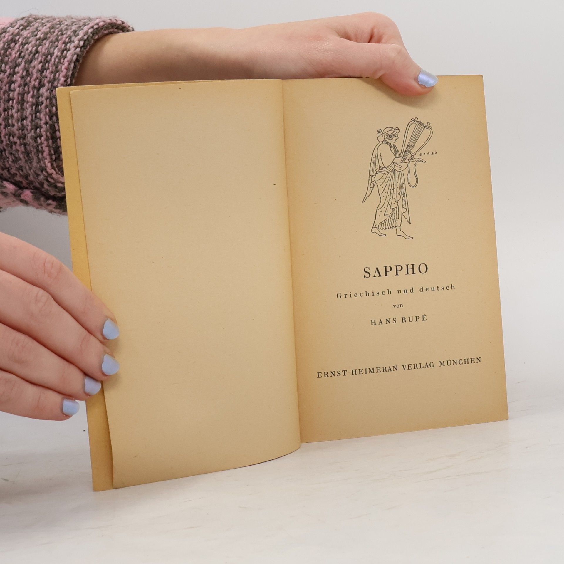 Franz Grillparzer Sappho