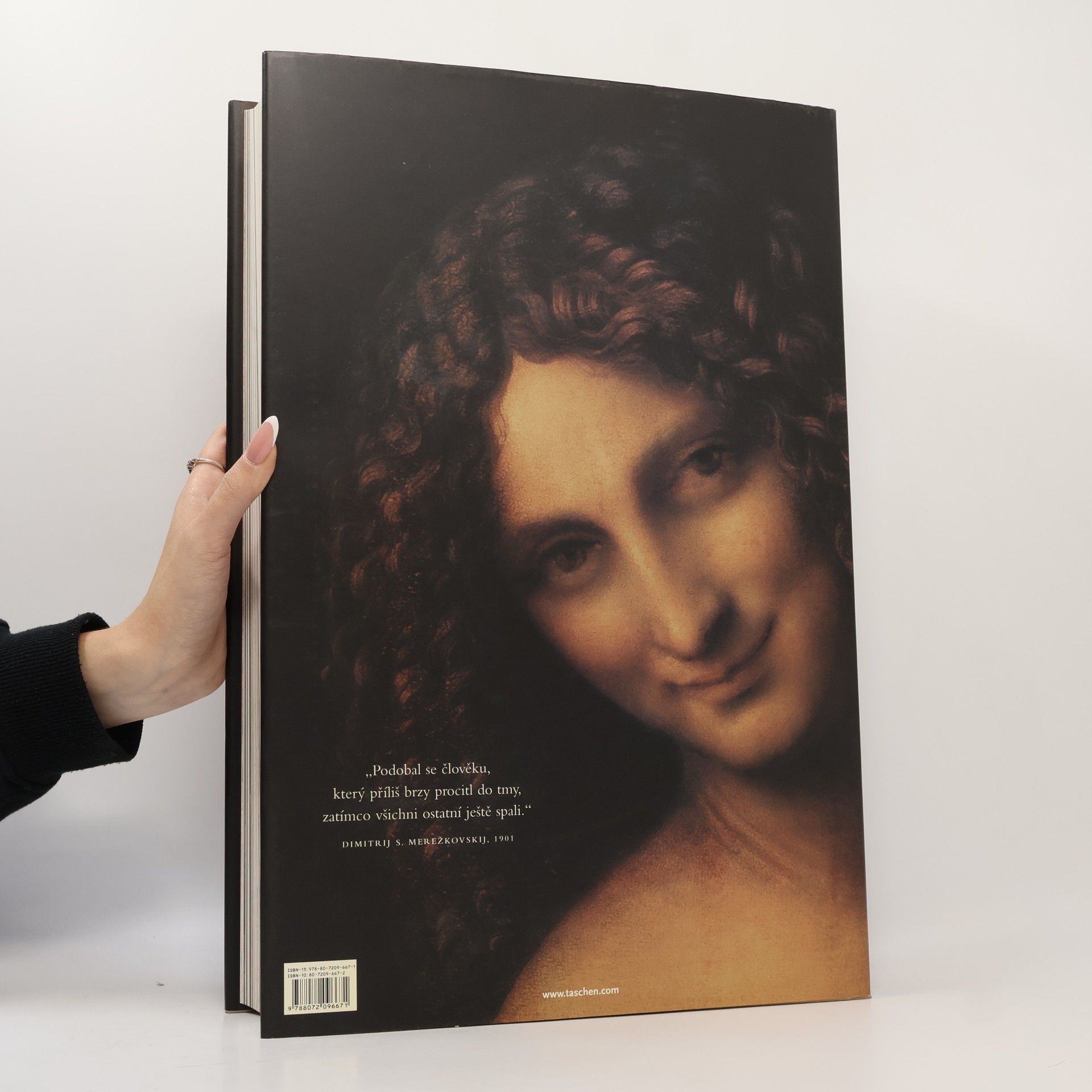 Frank Zöllner Leonardo da Vinci. Malířské a kreslířské dílo