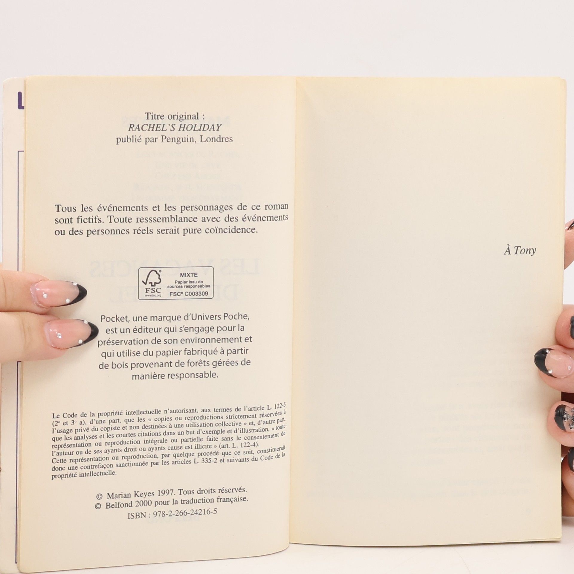 Marian Keyes Les Vacances de Rachel