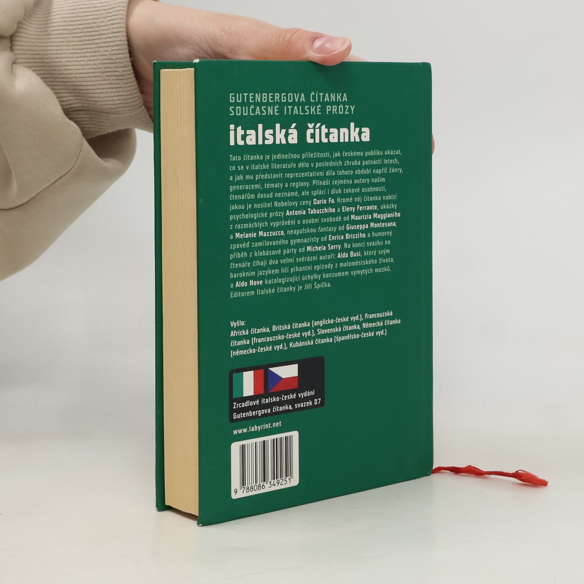 Jiri Spicka Italská čítanka