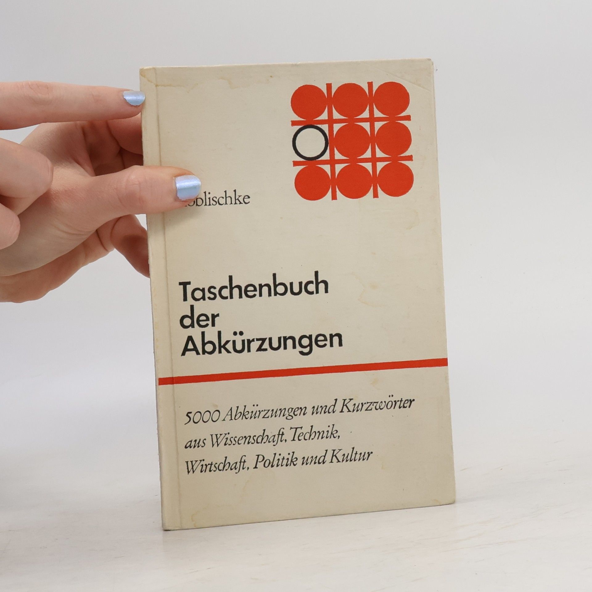 Heinz Koblischke Taschenbuch der Abkürzungen