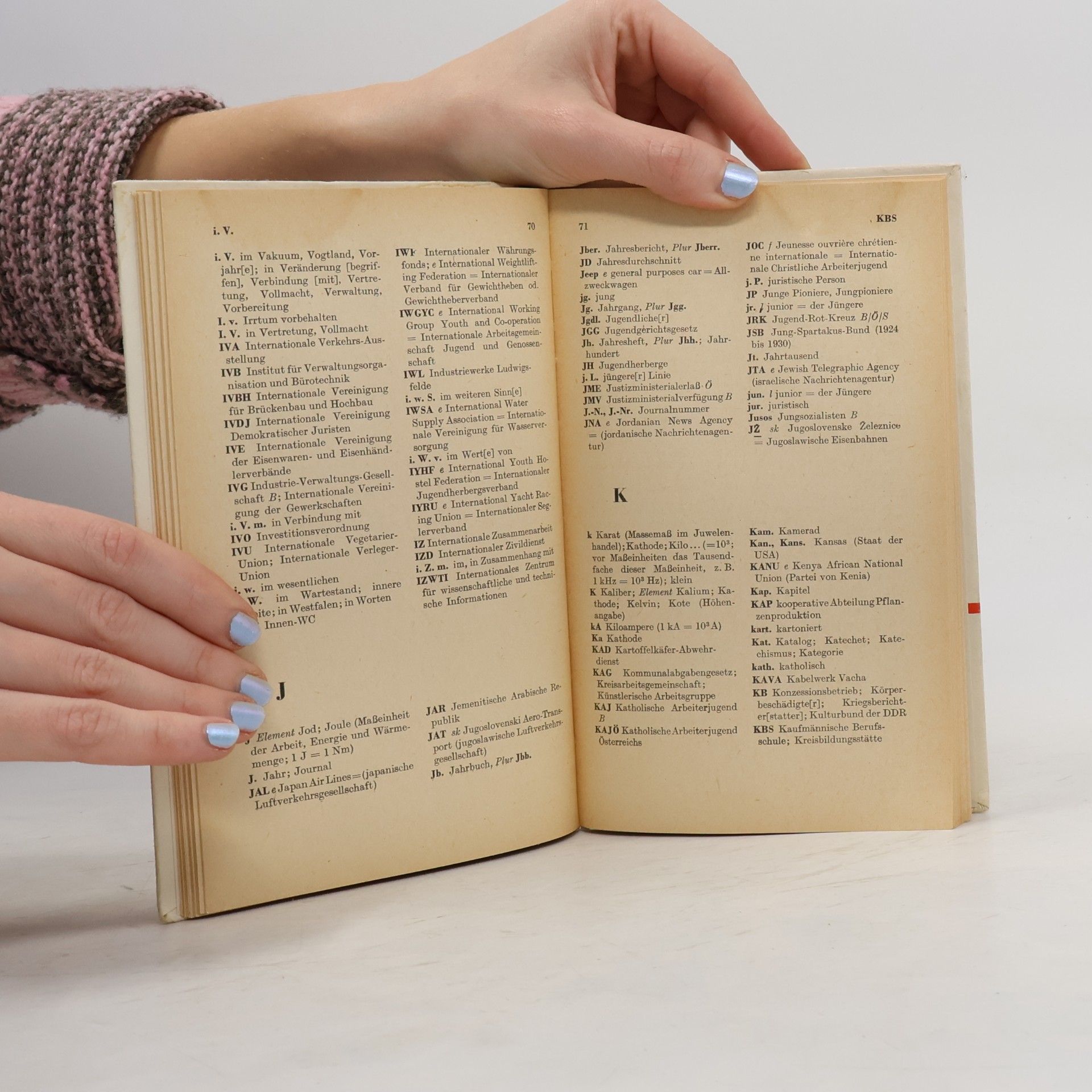 Heinz Koblischke Taschenbuch der Abkürzungen