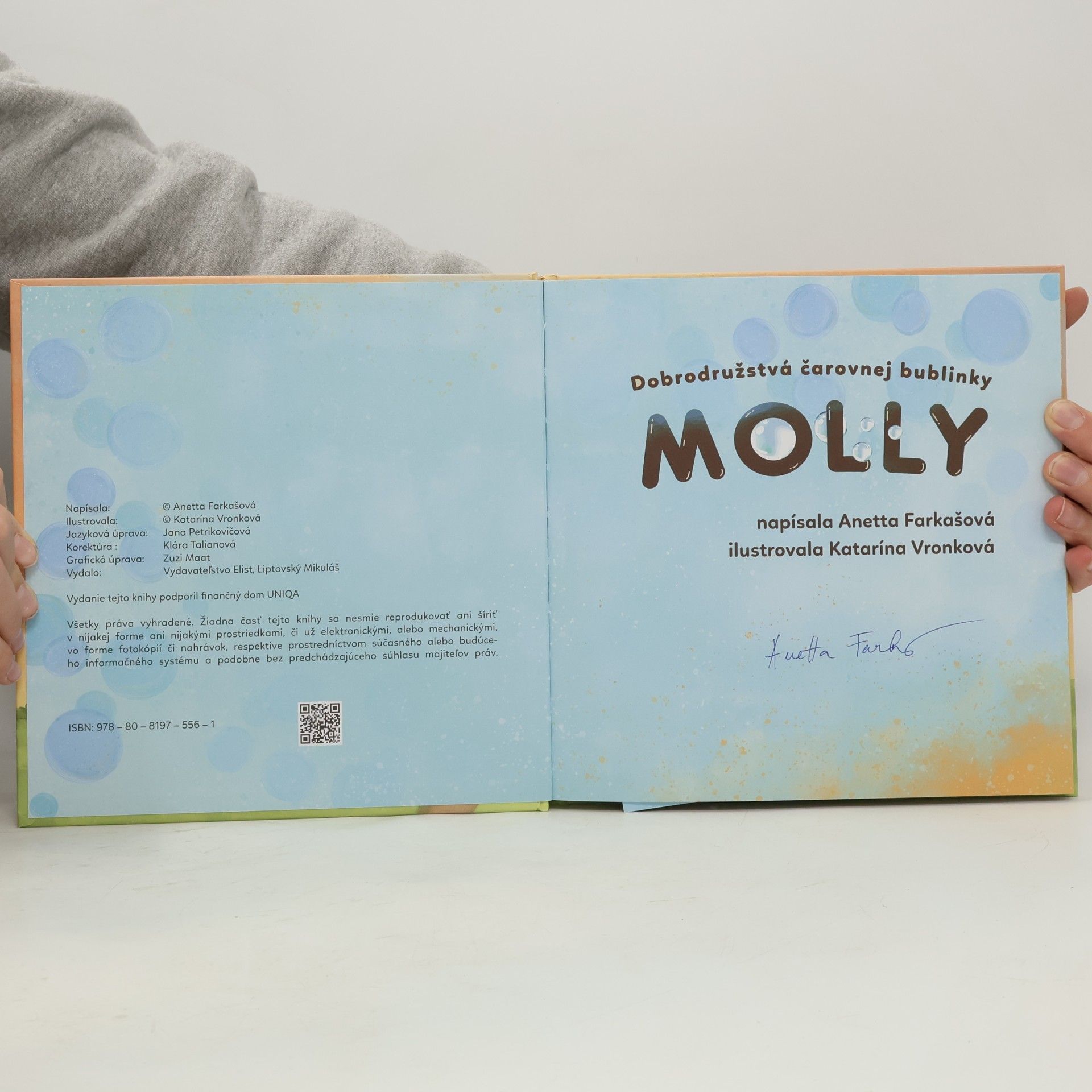 Katarína Vronková Dobrodružstvá čarovnej bublinky Molly