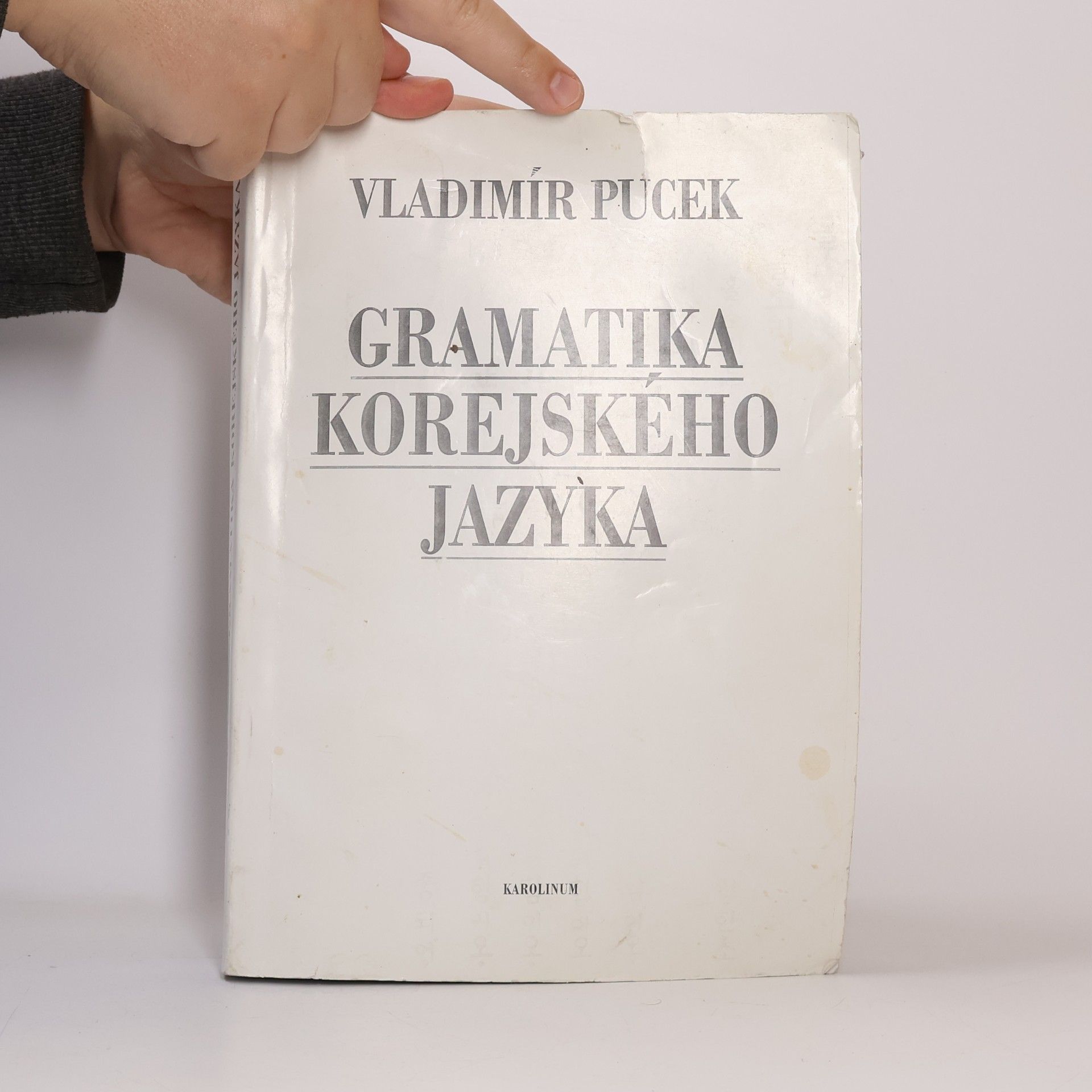 Vladimír Pucek Gramatika korejského jazyka