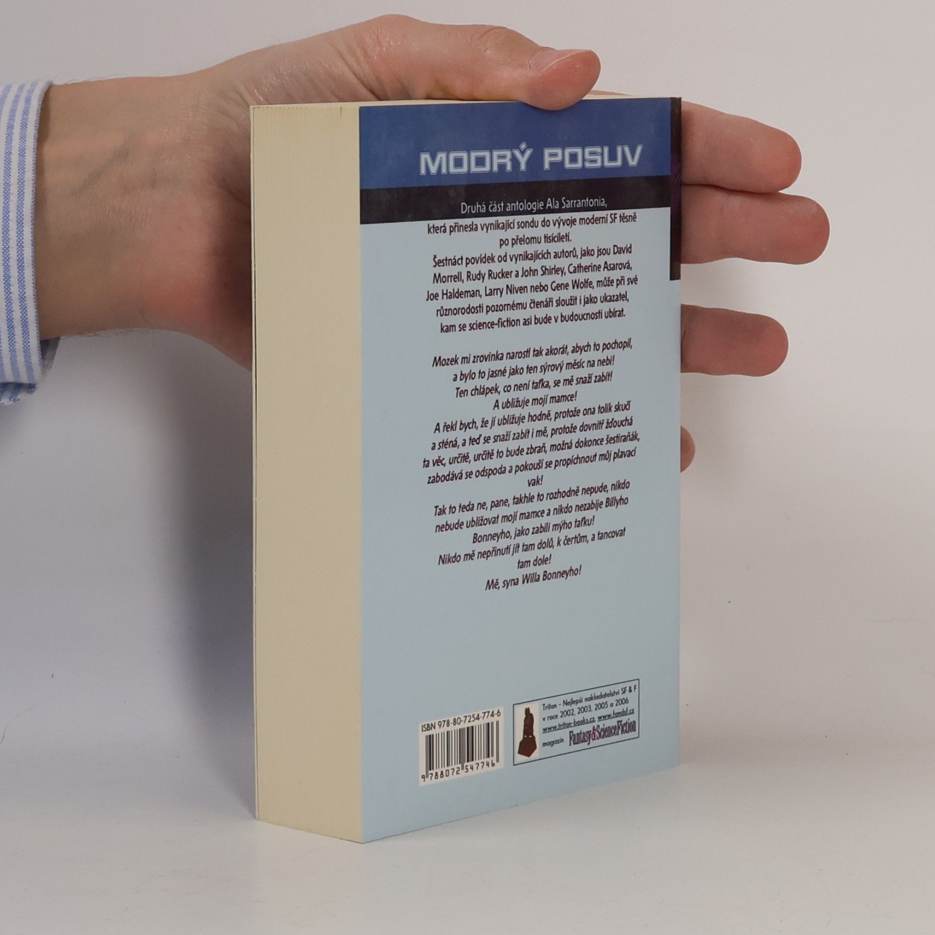 Al Sarrantonio Modrý posuv