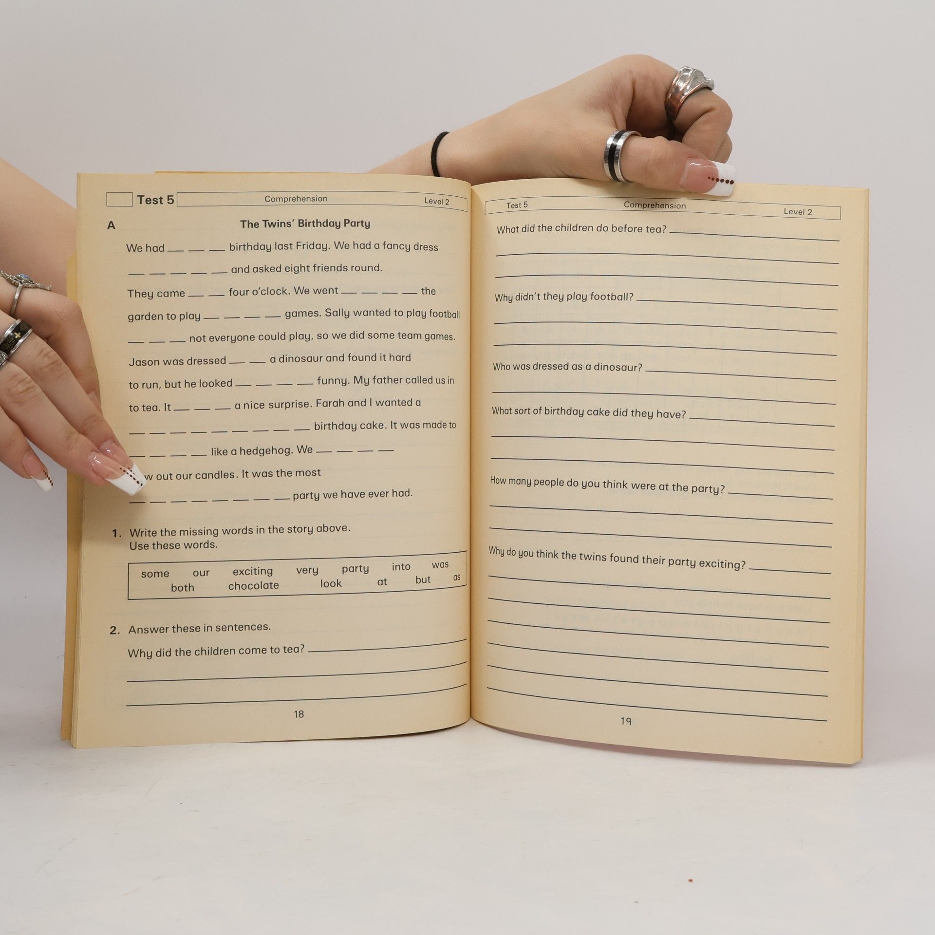 Assessment Tests in English for KS1