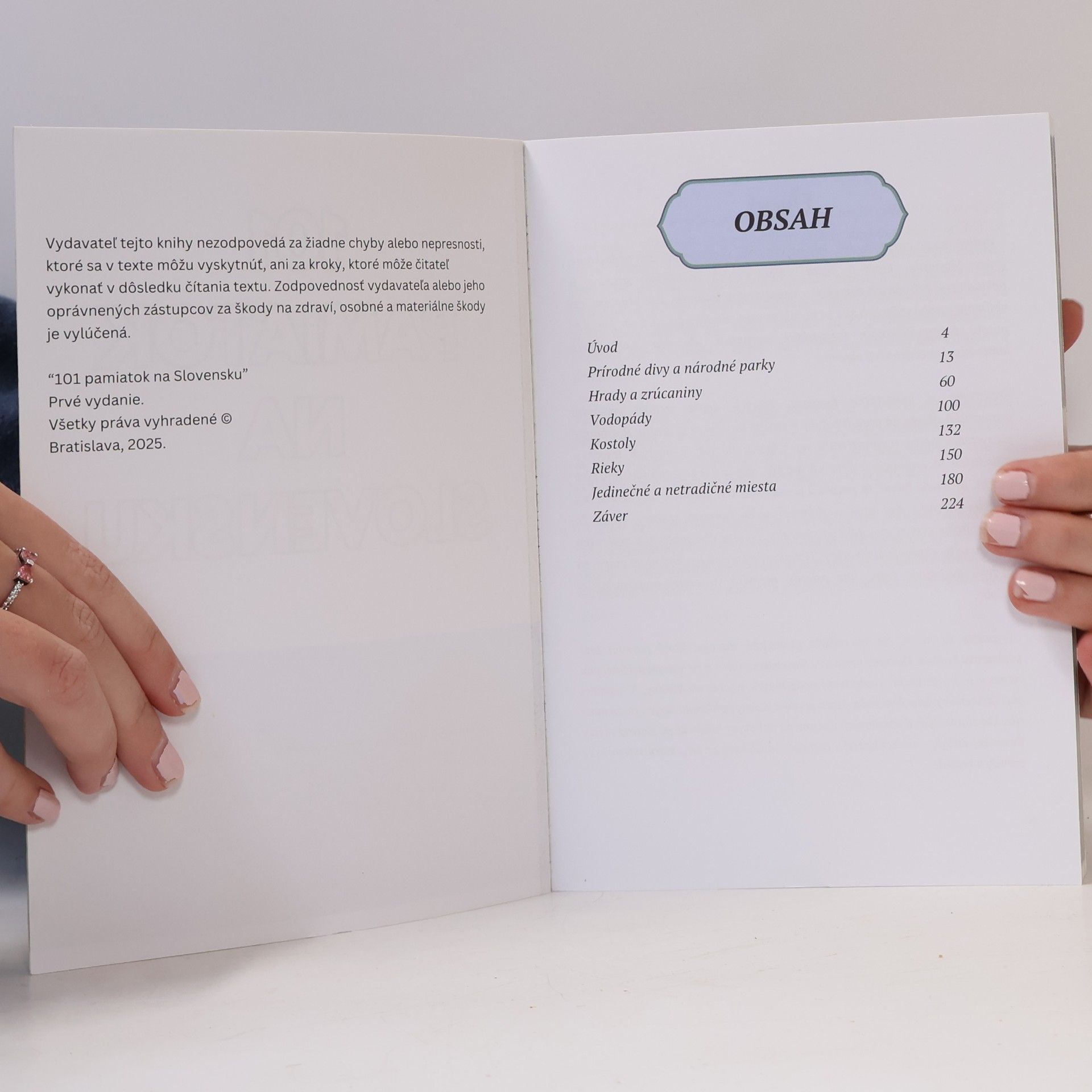 Autorenkollektiv 101 Úžasné prírodné zaujímavosti na Slovensku