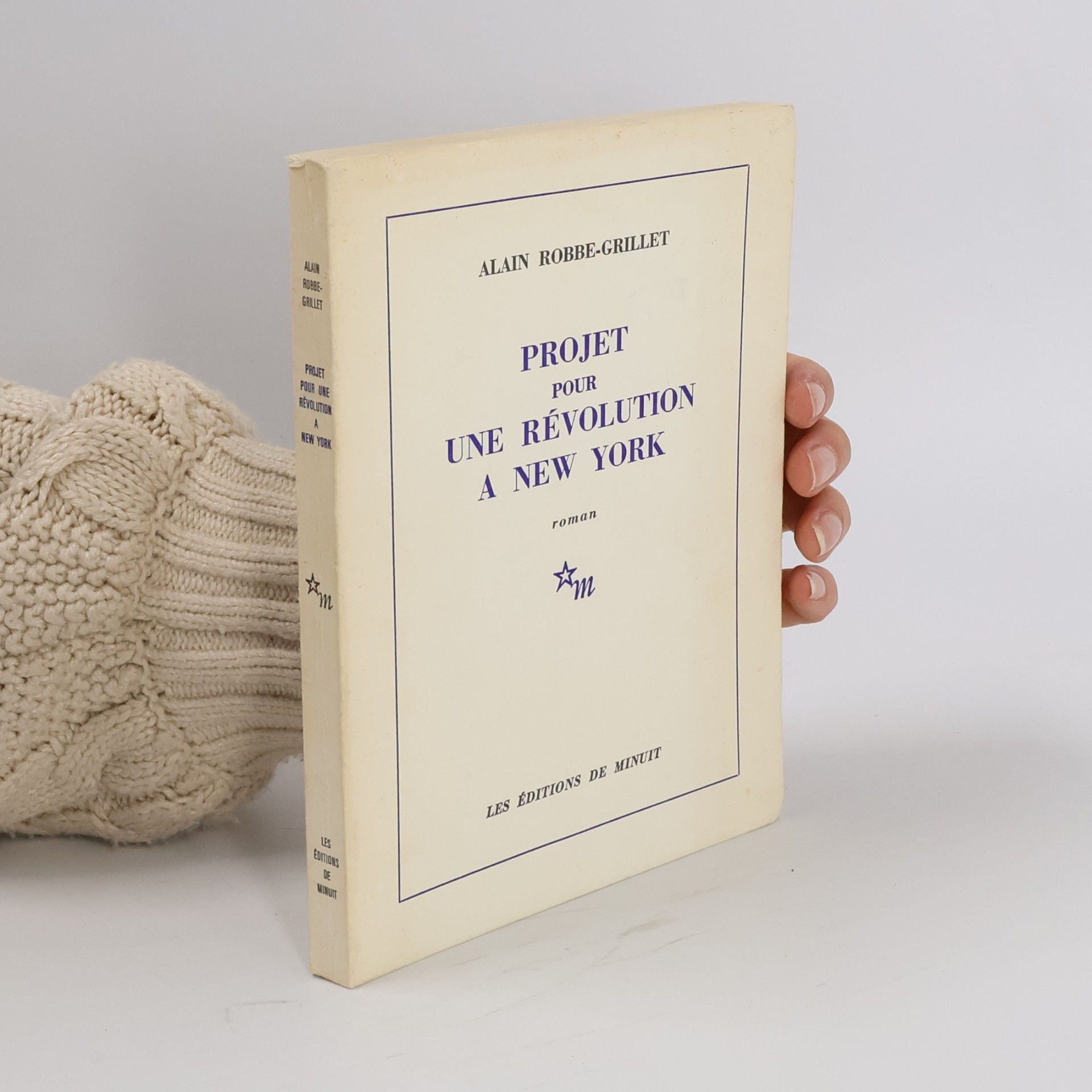 Alain Robbe-Grillet Projet pour une révolution à New York
