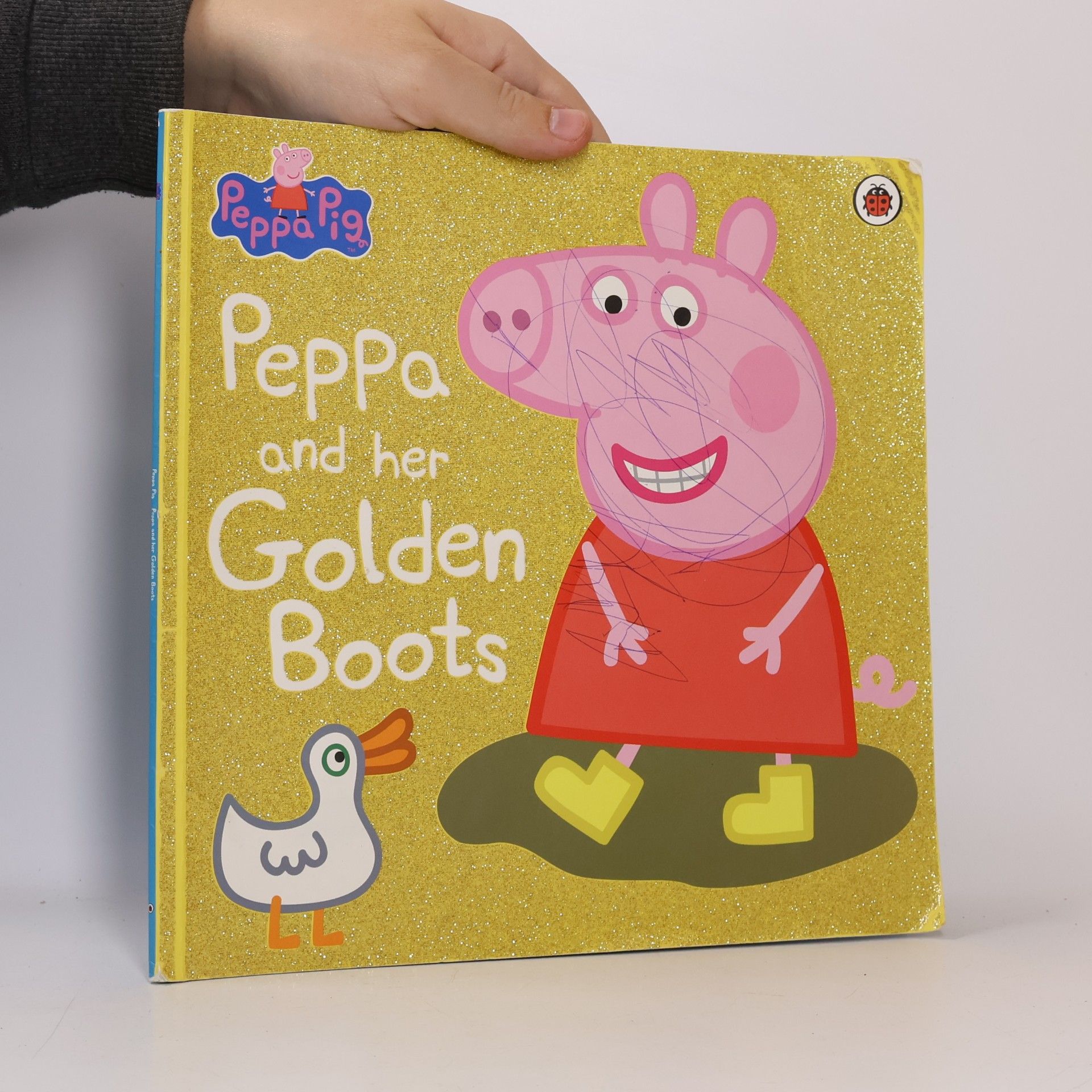 Peppa and her golden boots