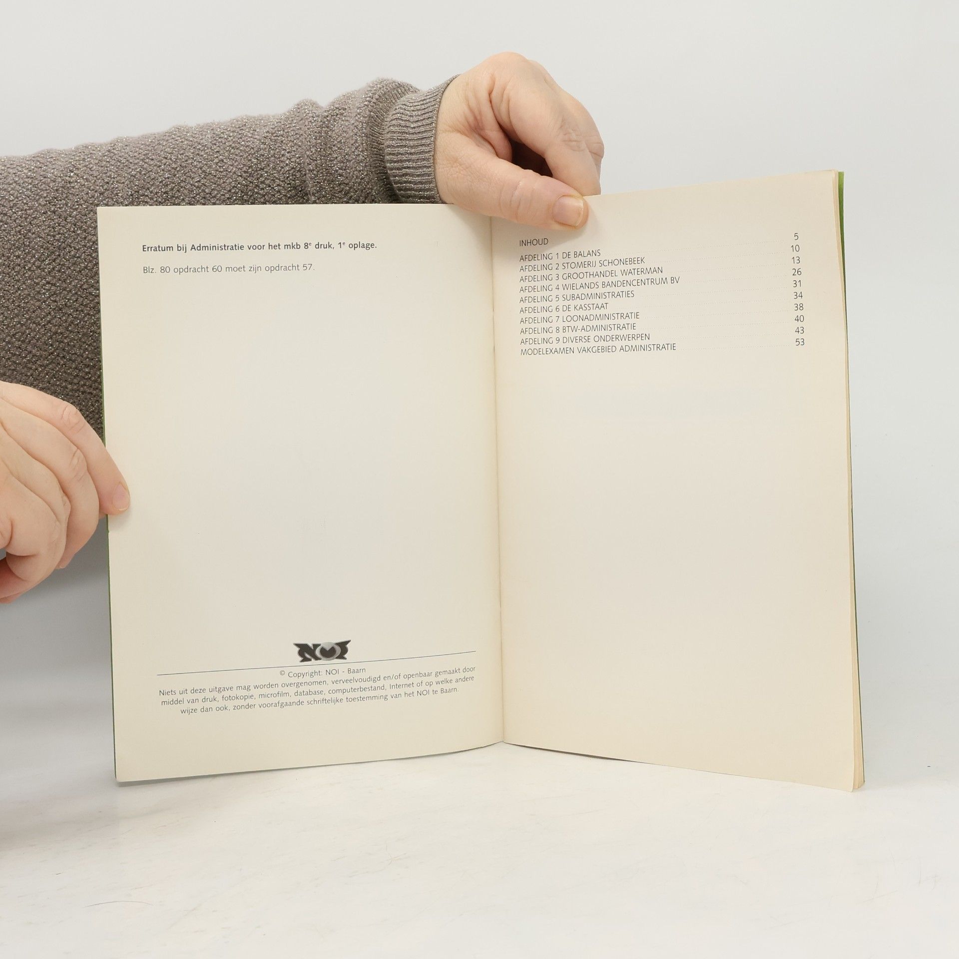 Various authors Uitwerkingen Administratie voor het mkb