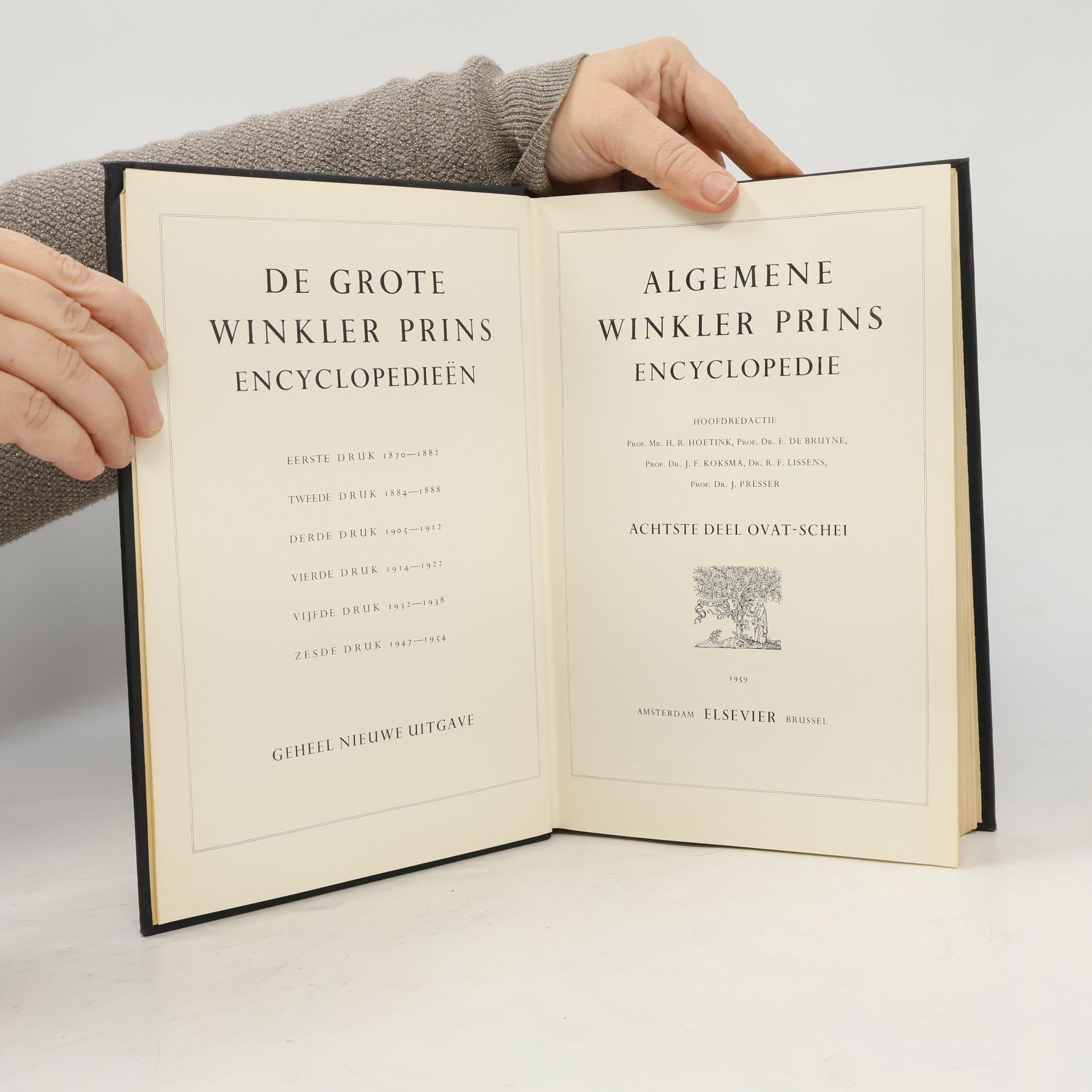 Various authors Algemene Winkler Prins Encyclopedie 8